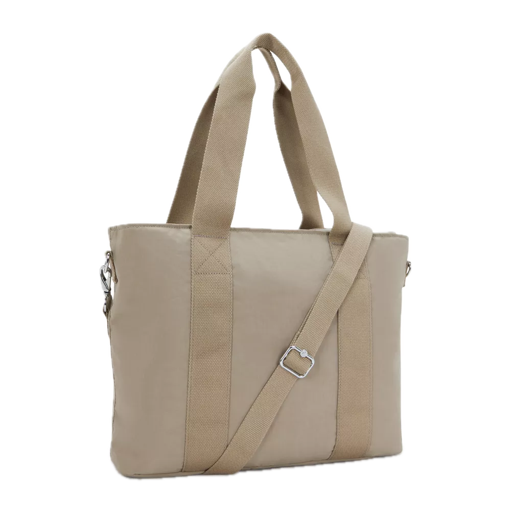 MINTA L, Reiseveske, Soft Taupe