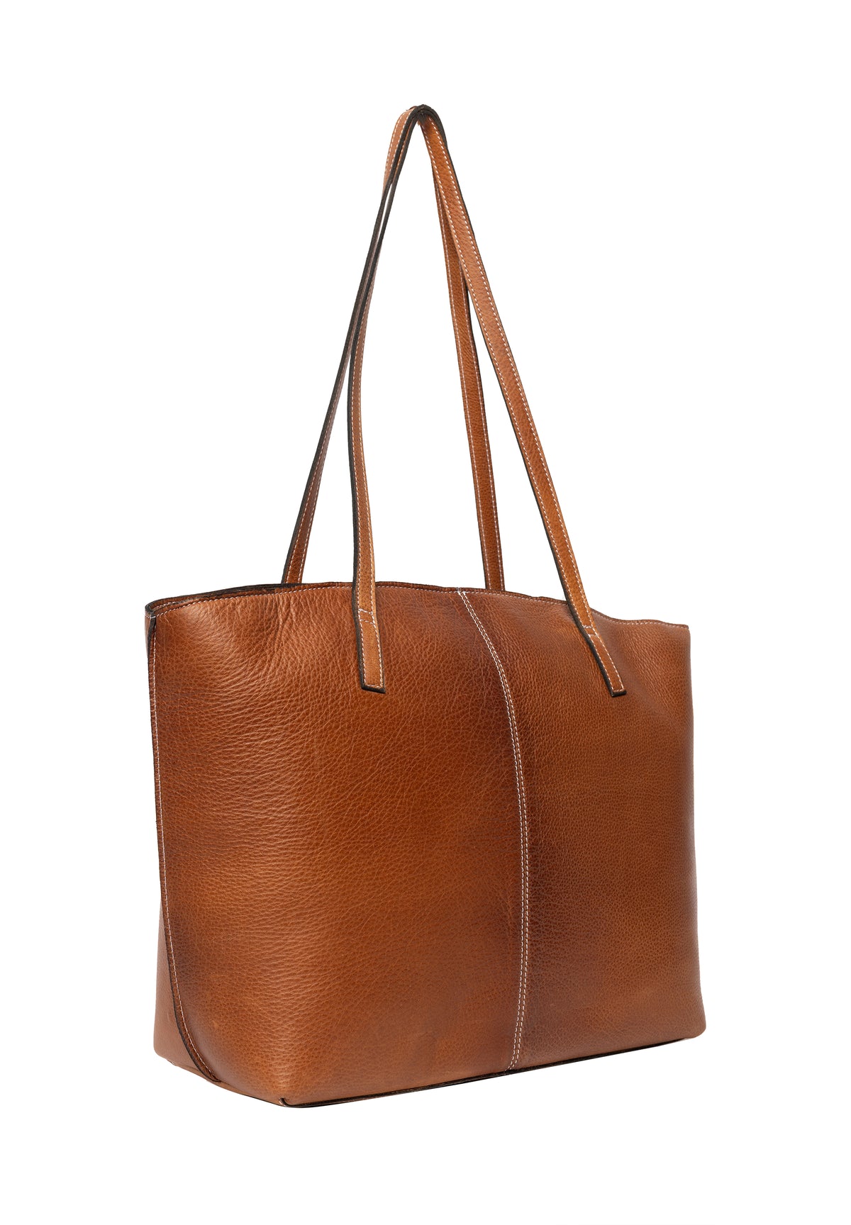 Malou Small Skulderveske – Romslig, Walnut
