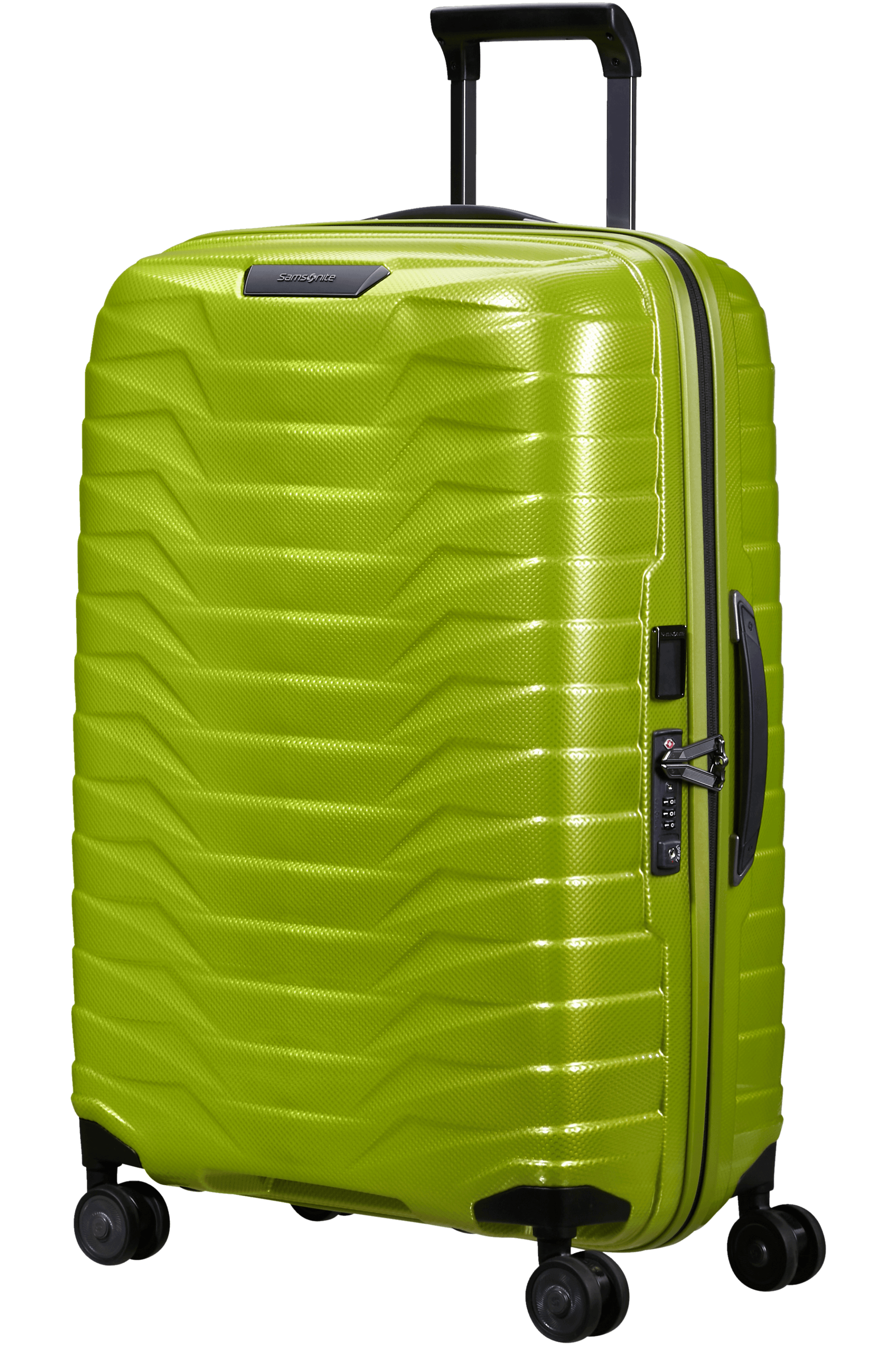 Koffert | Medium | Fordelsprogram | 10 års Garanti | Lime | TSA Lås | PROXIS
