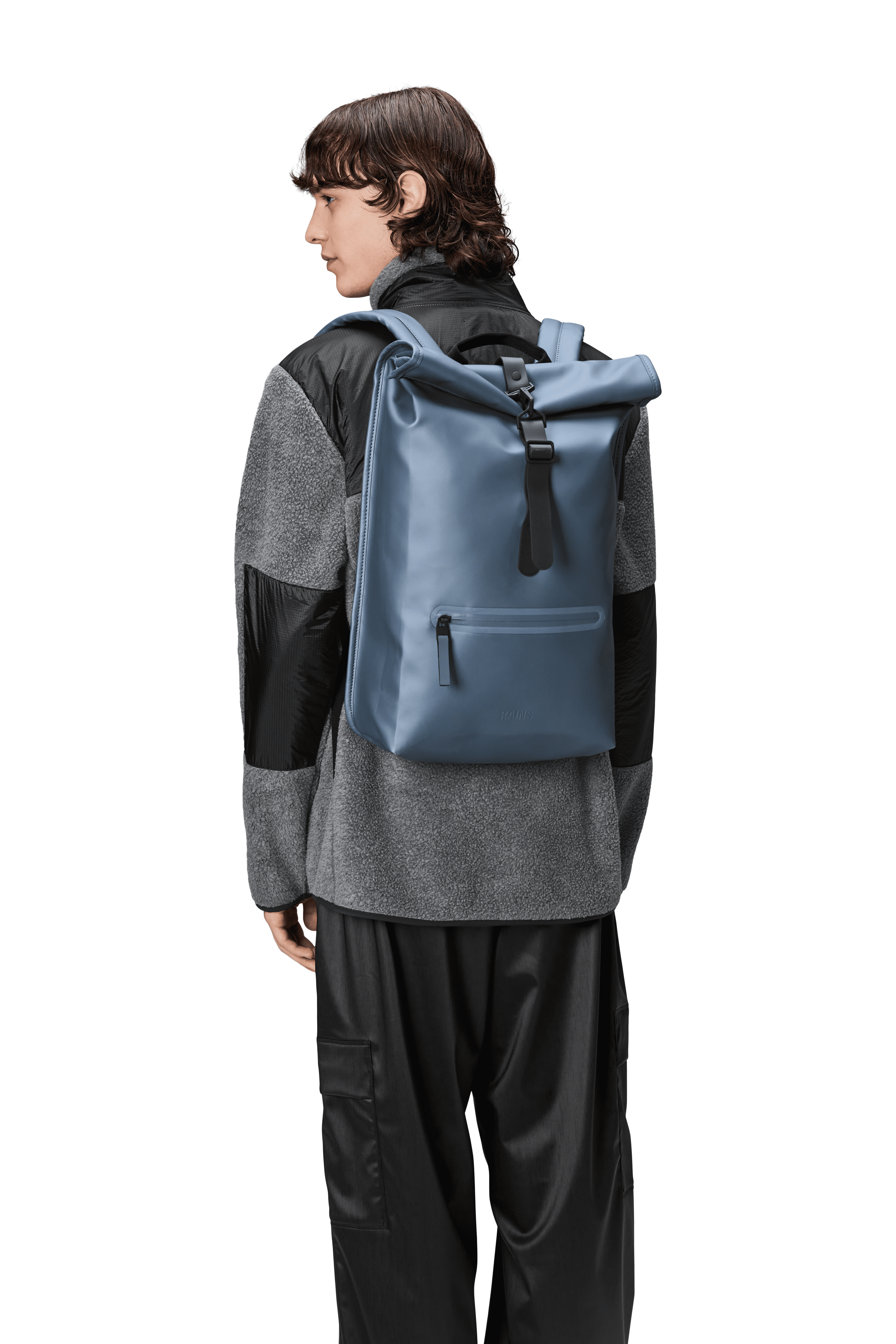 Ryggsekk | Bay | Perfekt til Pc | Rolltop Rucksack 13320