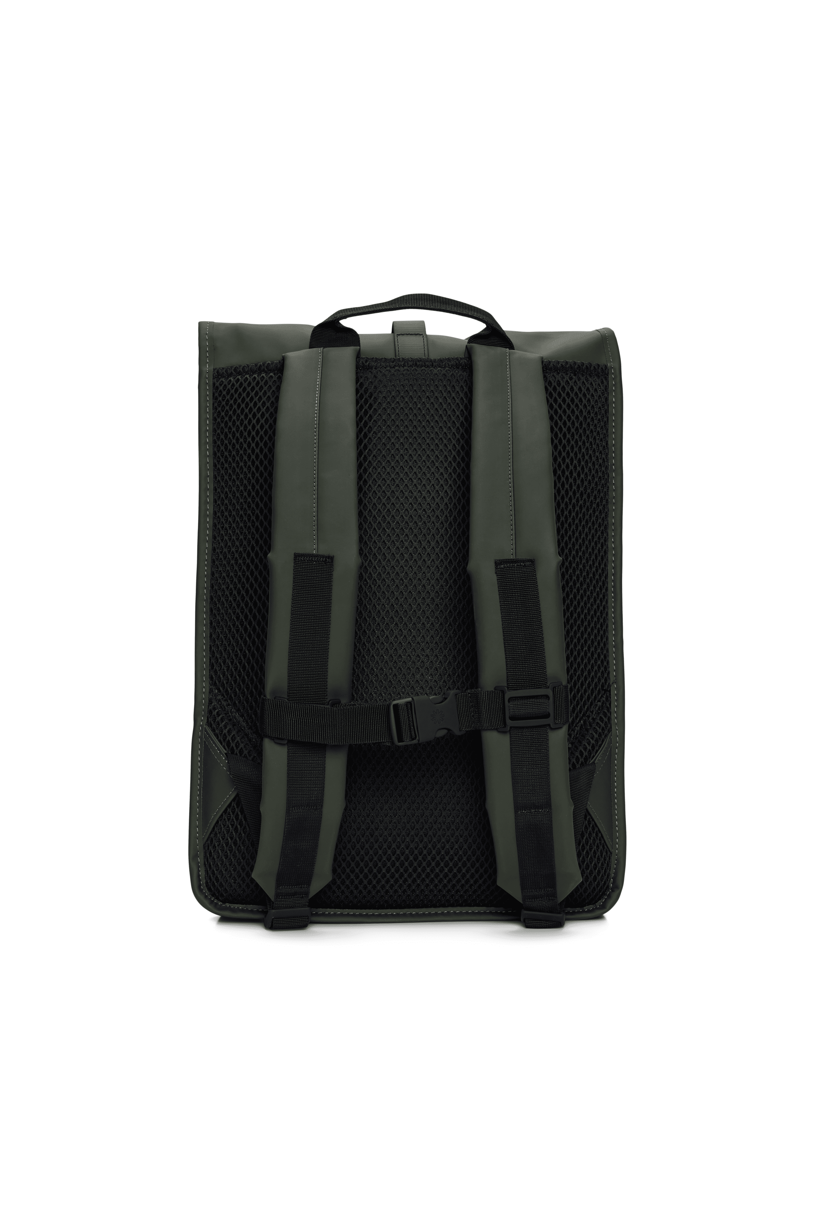 Ryggsekk | Grønn | Perfekt til Pc | Rolltop Rucksack 13320