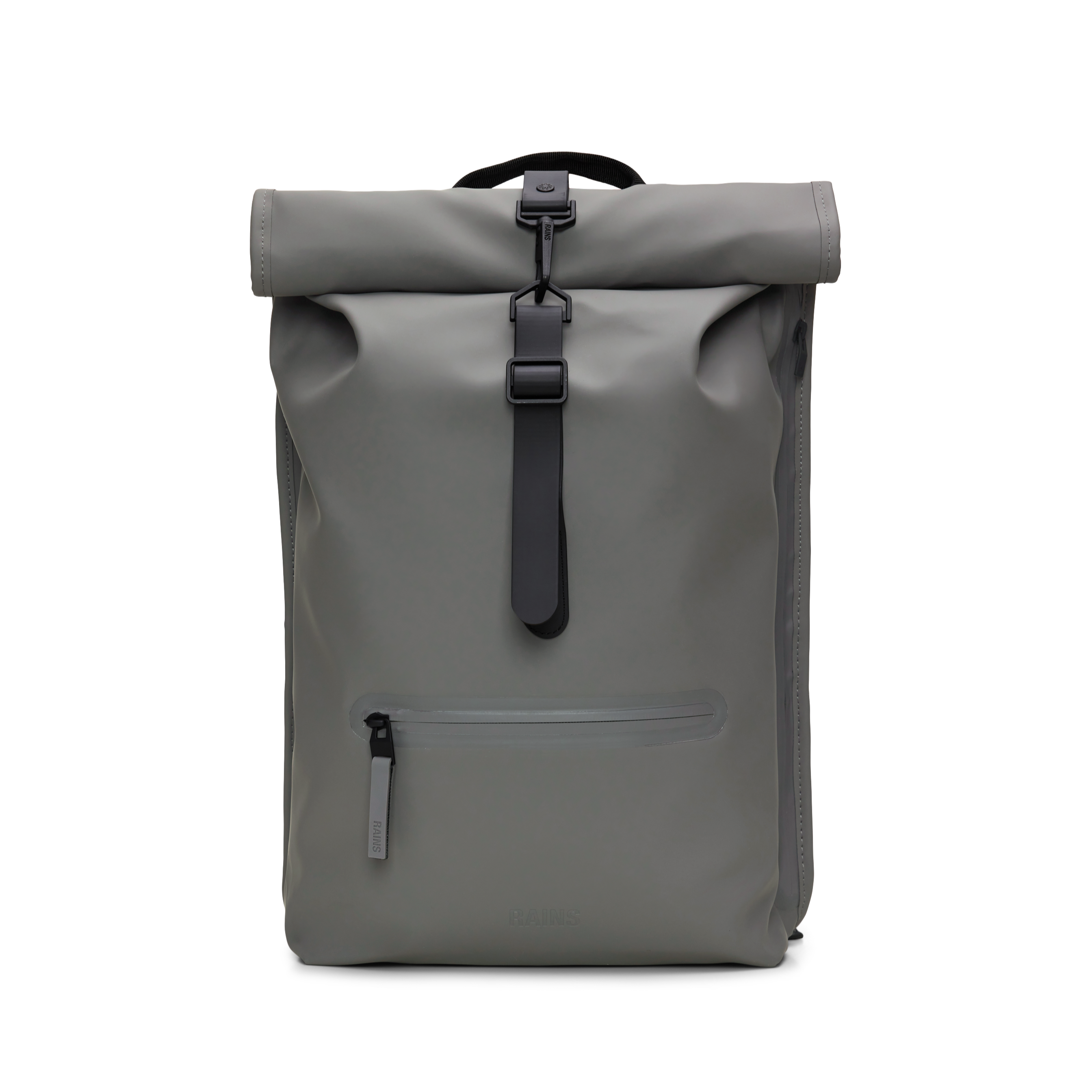 Ryggsekk | Grå | Perfekt til Pc | Rolltop Rucksack 13320