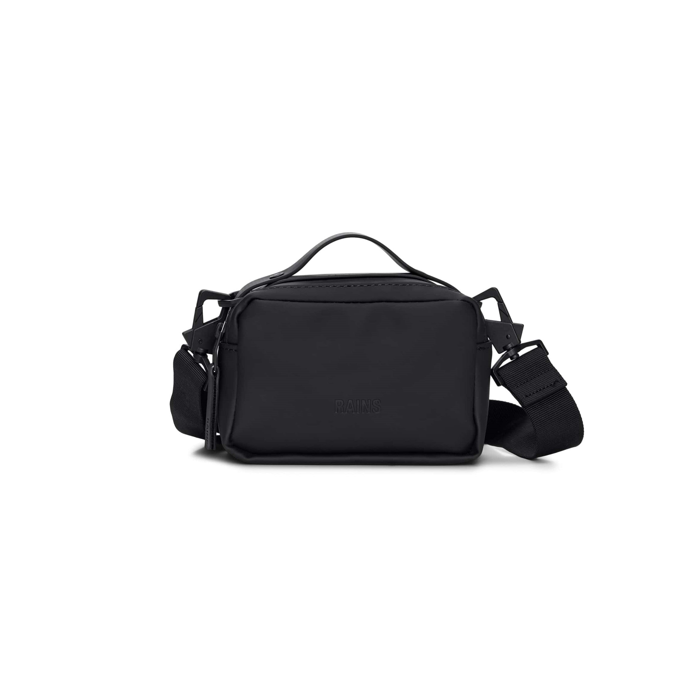 Veske | Sort | Liten | Regulerbar Skulderstropp | Vanntett | Box Bag Micro