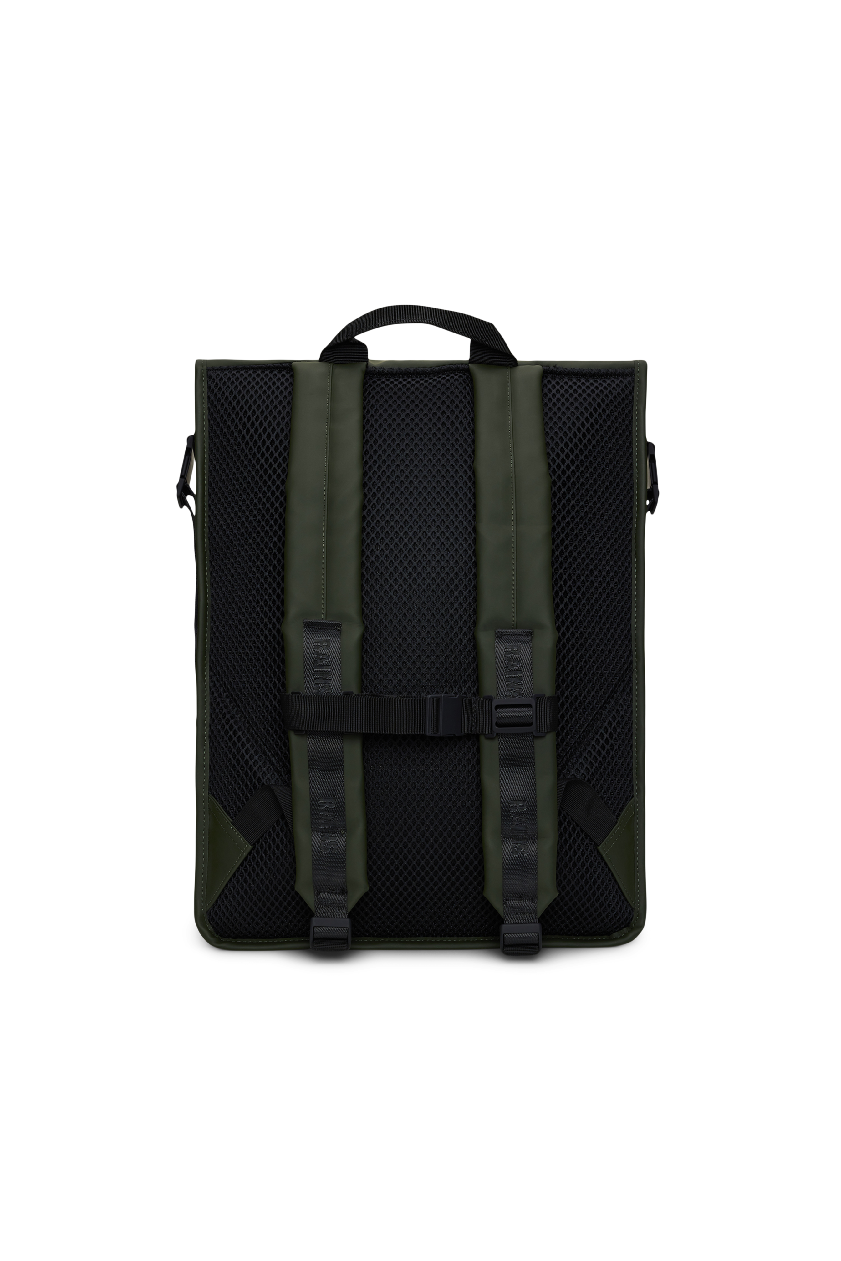 Ryggsekk | Rulletopp | Grønn | Perfekt til Pc | Trail Rolltop 14320
