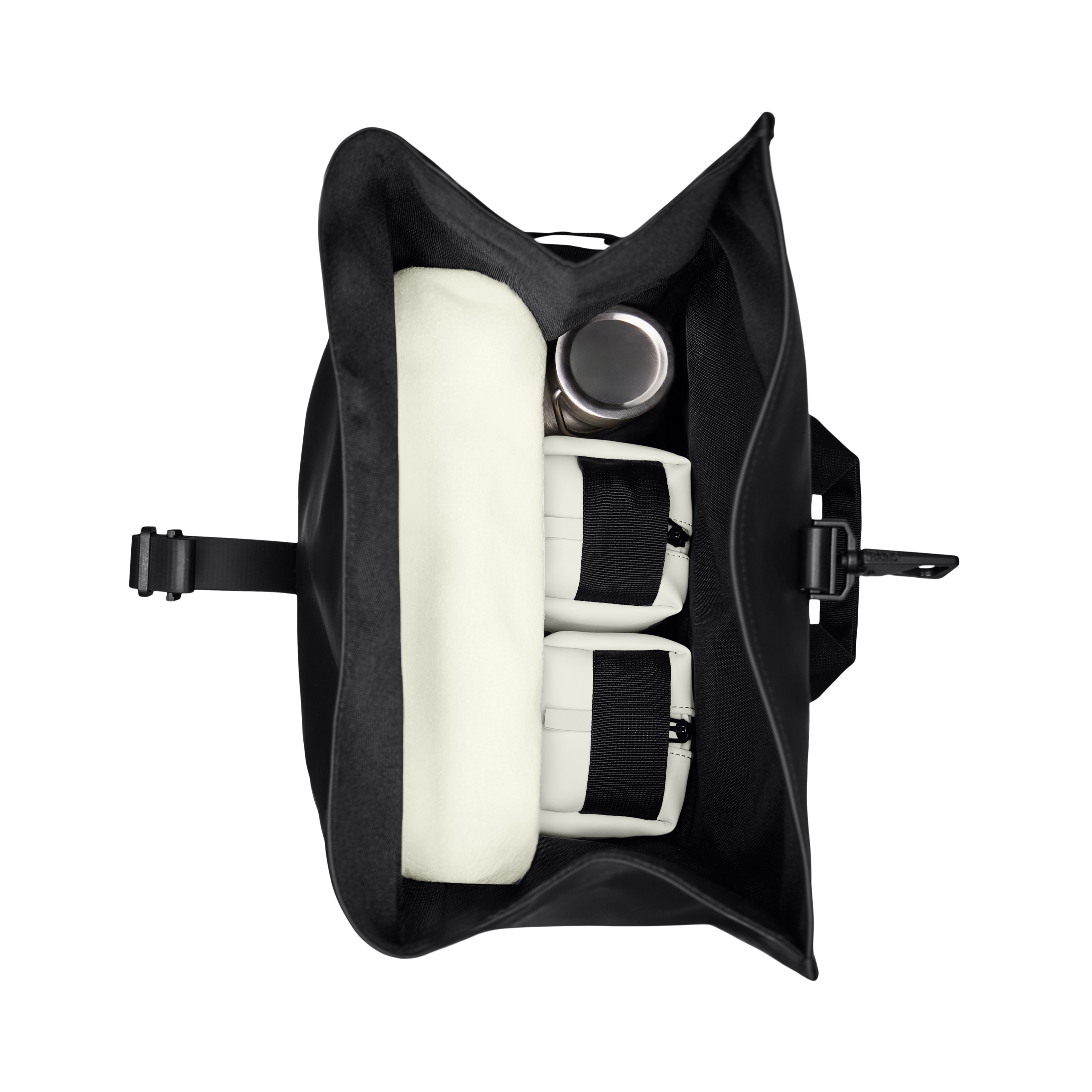 Ryggsekk | Sort | Vanntett | Rolltop Rucksack Large 14590