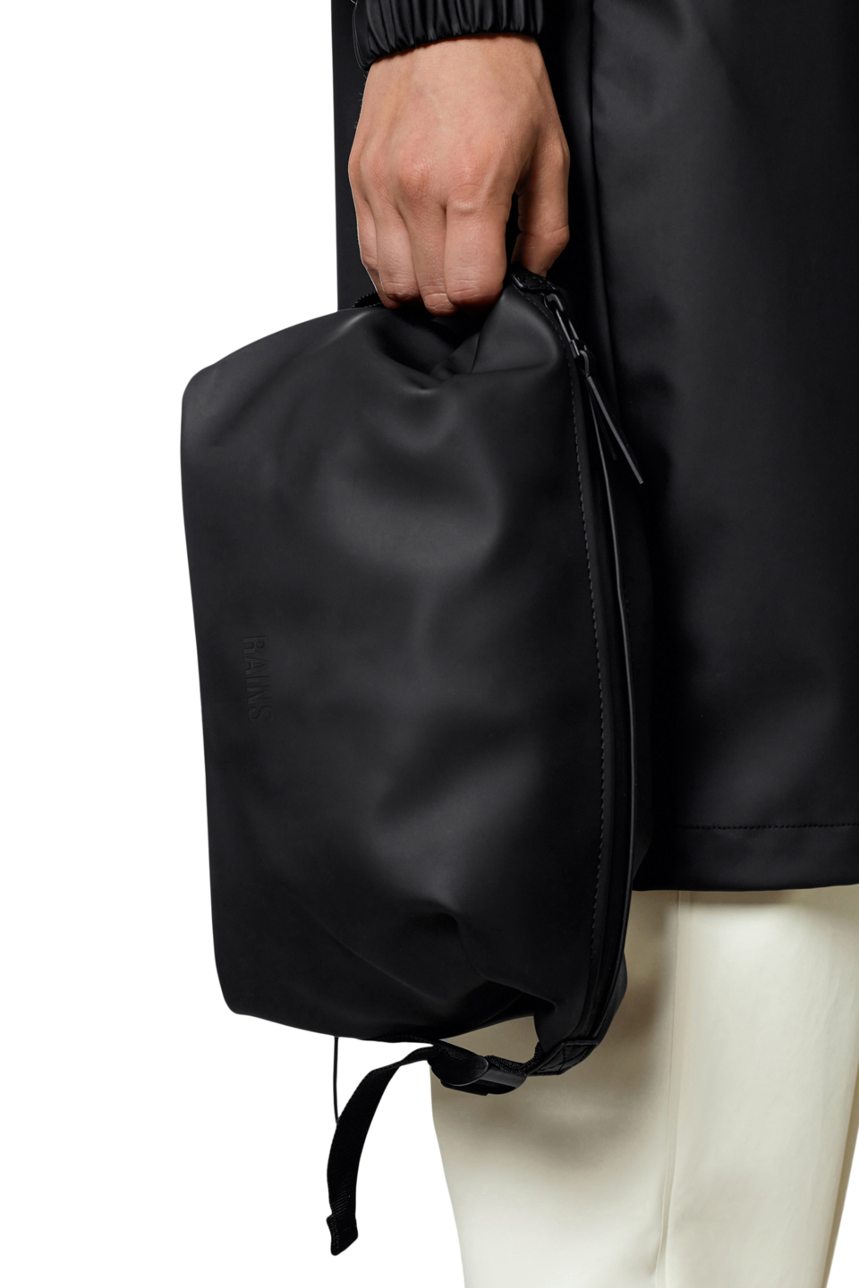 Toalettmappe | Stor | Sort | Vanntett | Weekend Wash Bag
