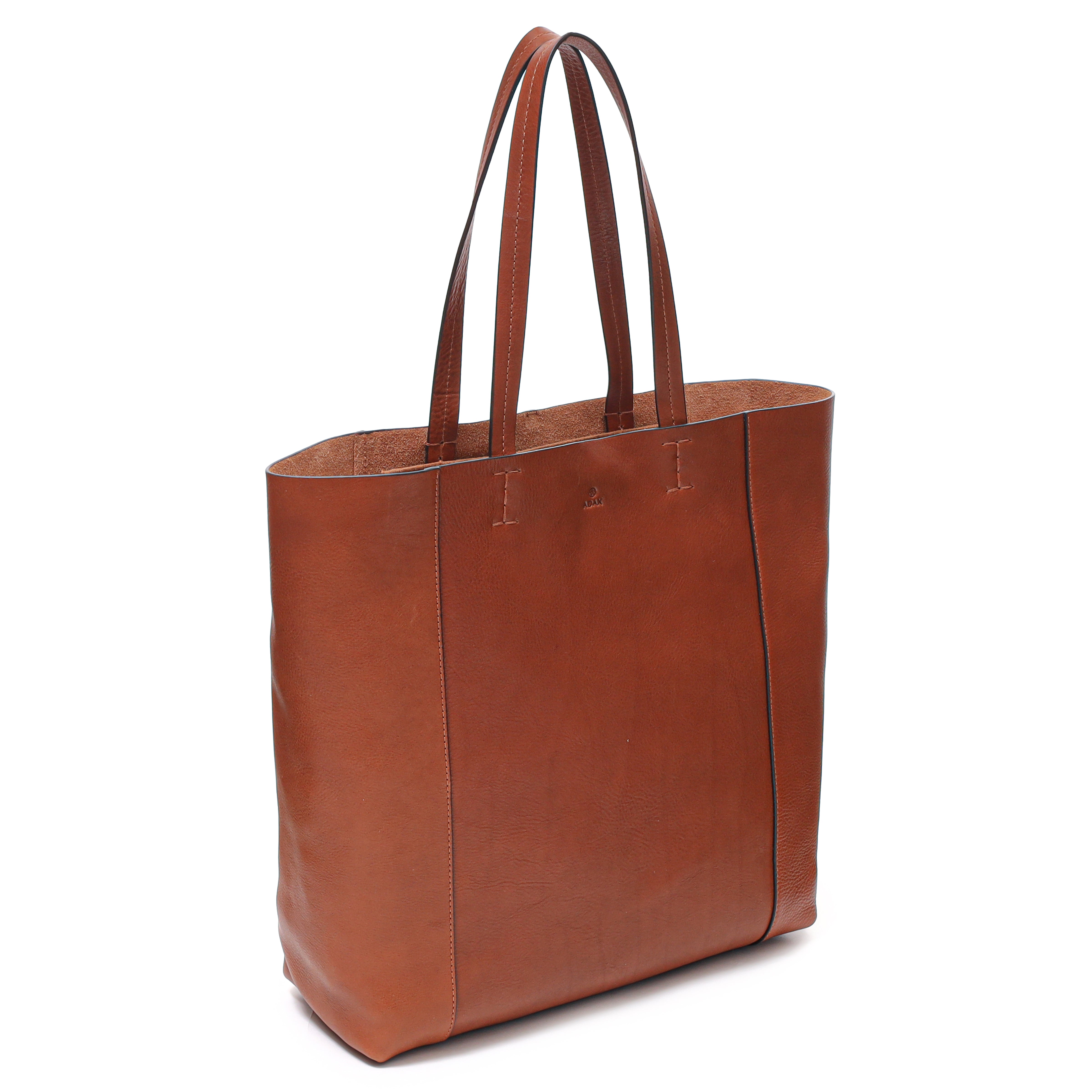 Skulderveske | Skinn | Brun | Portofino shopper Line