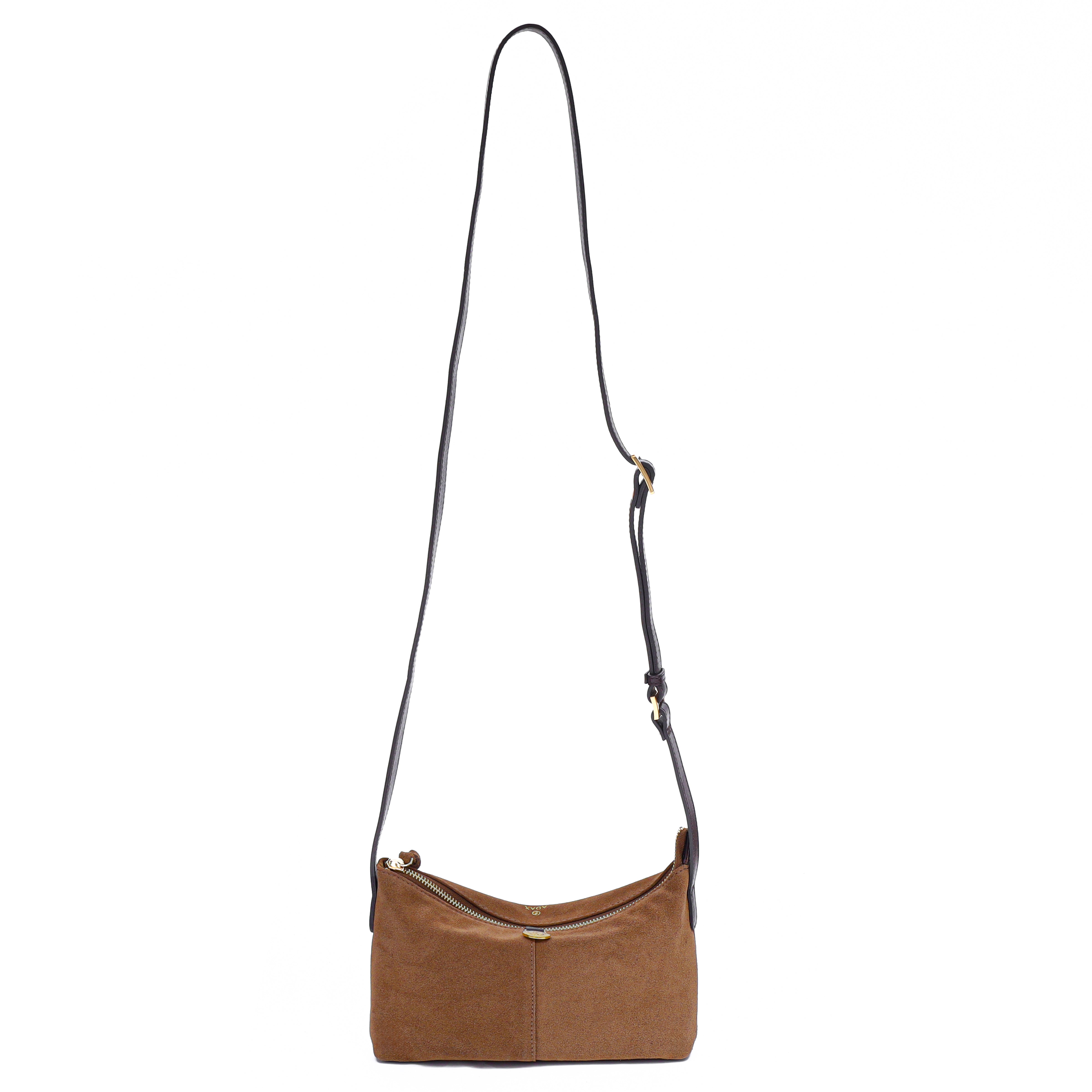 Crossbody | Semsket Skinn | Latte | Rozzano Lilly