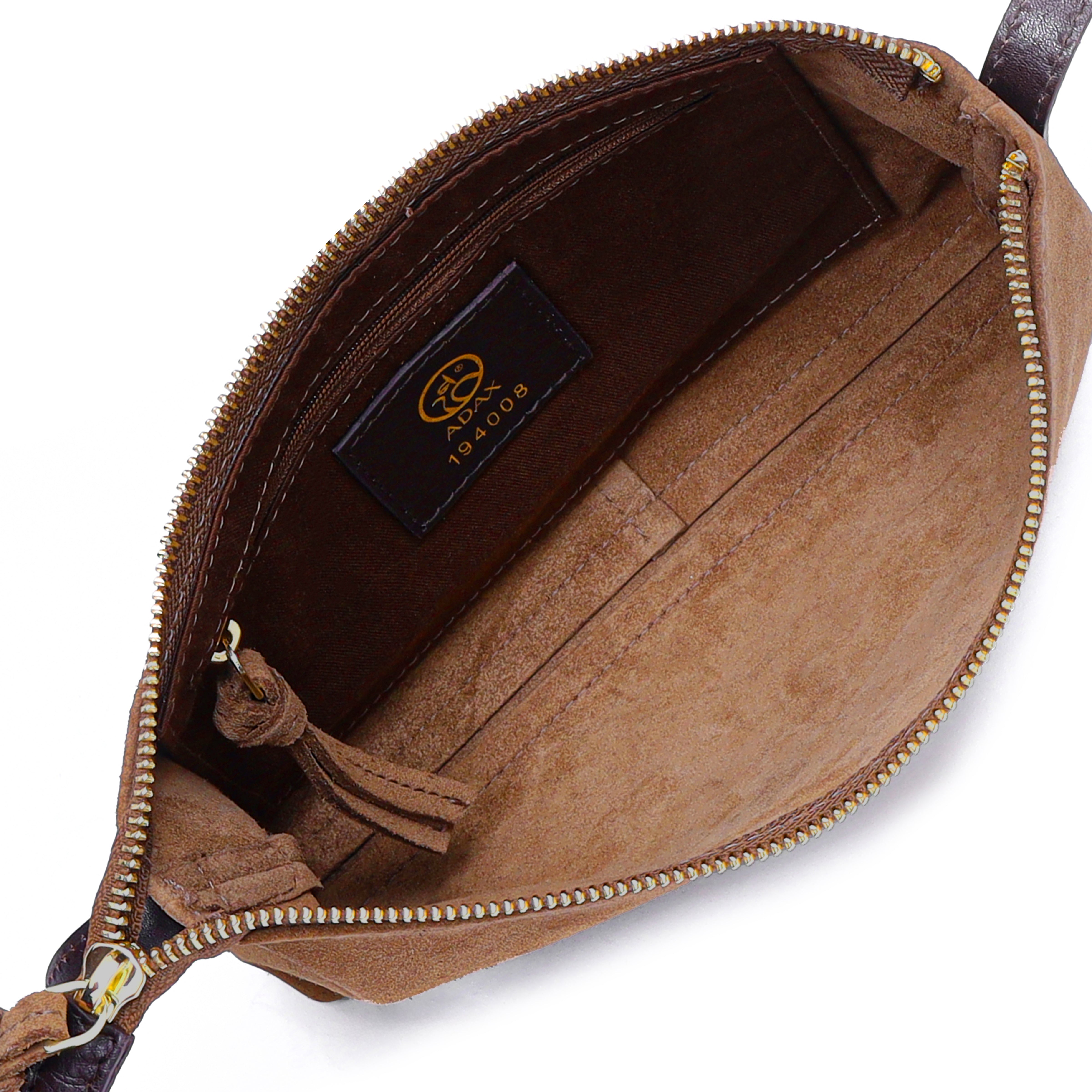 Crossbody | Semsket Skinn | Latte | Rozzano Lilly