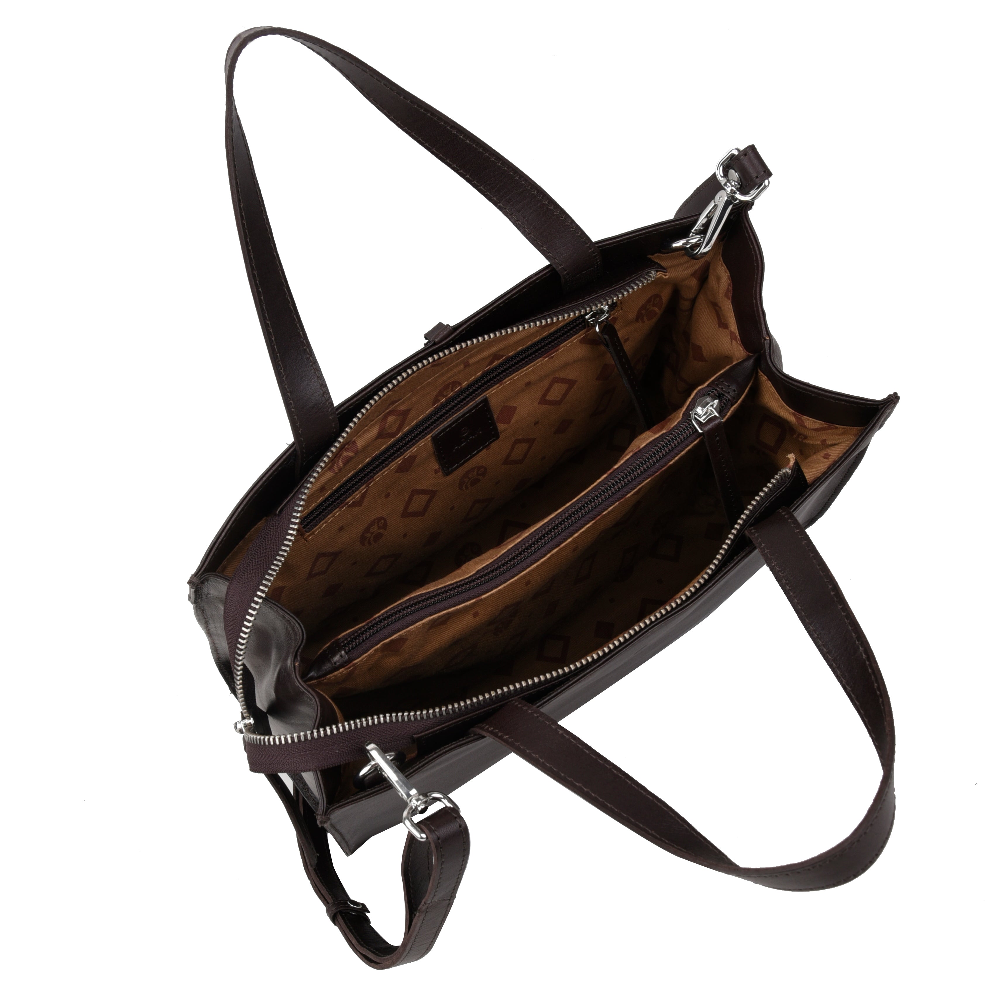 Håndveske | Skinn | Mørk Brun | 202255 Rivoli handbag Macy