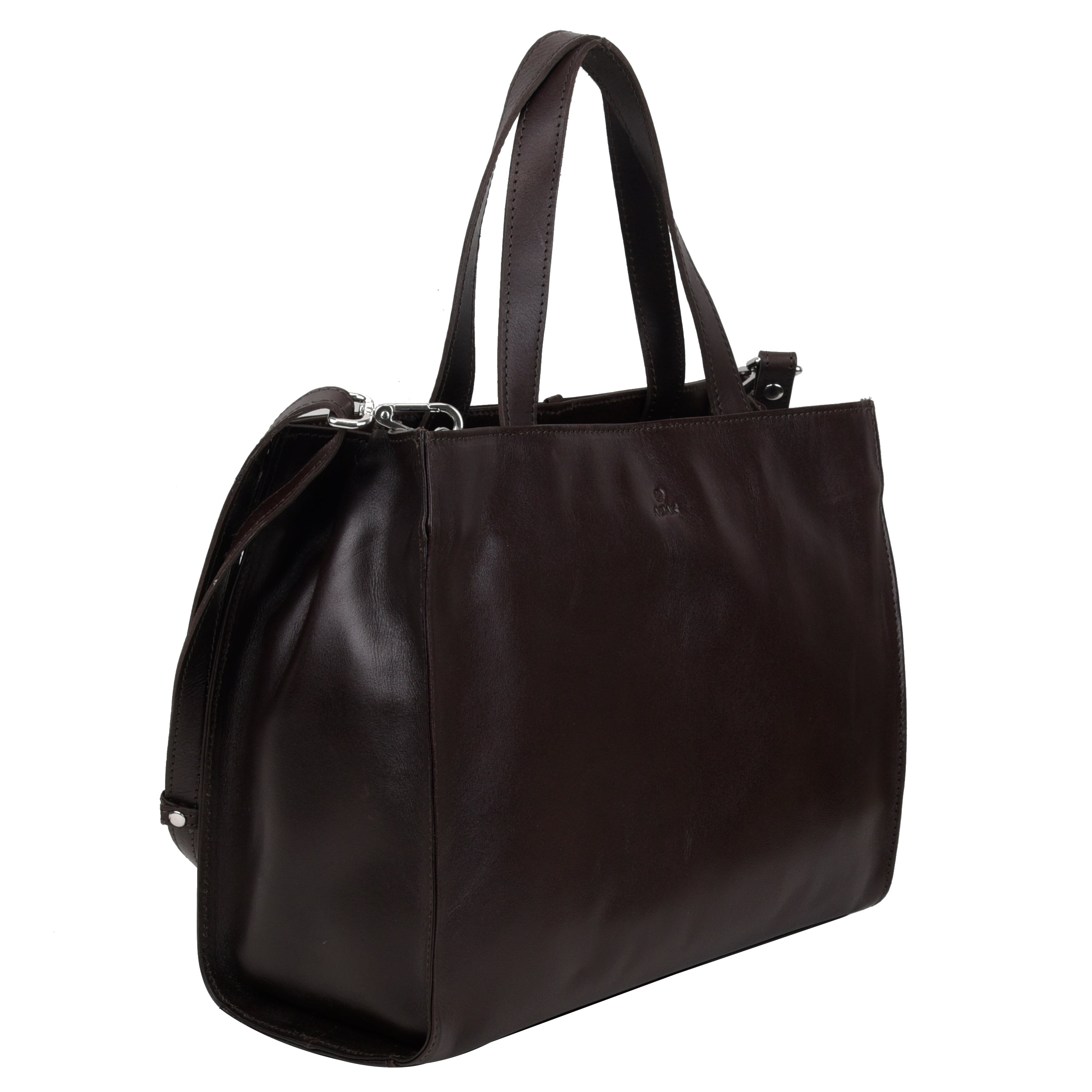 Håndveske | Skinn | Mørk Brun | 202255 Rivoli handbag Macy