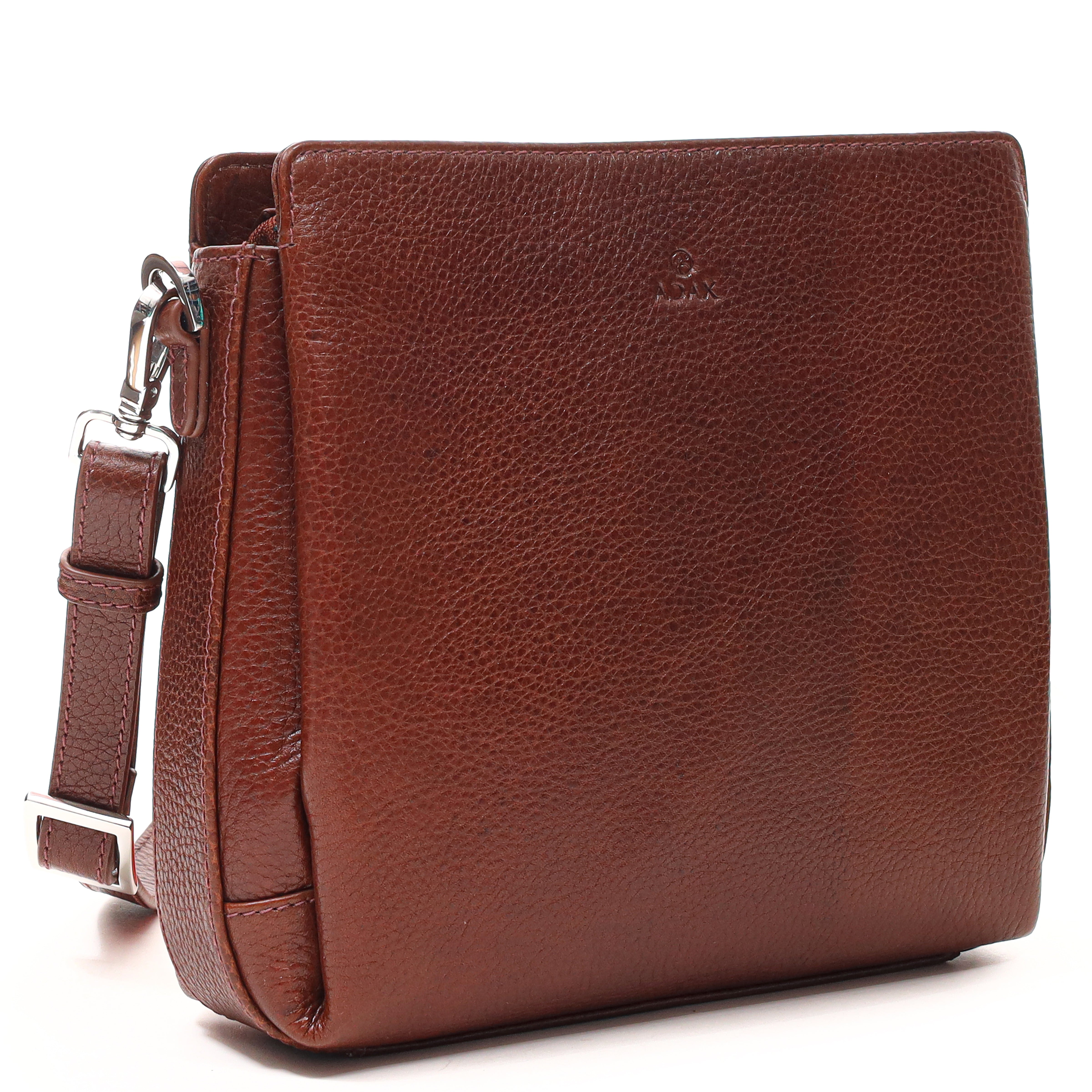 Skinnveske | Gode inndelinger | Walnut | Cormorano Sia