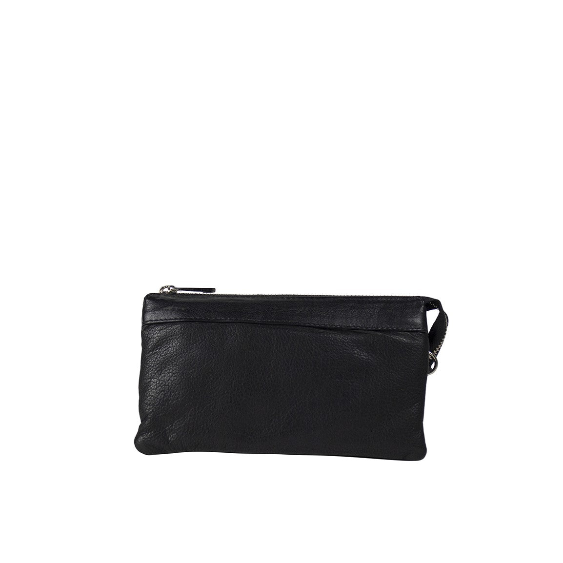 Skinnveske/Clutch | Sort | Regulerbar langreim | Lisa Bag Soft
