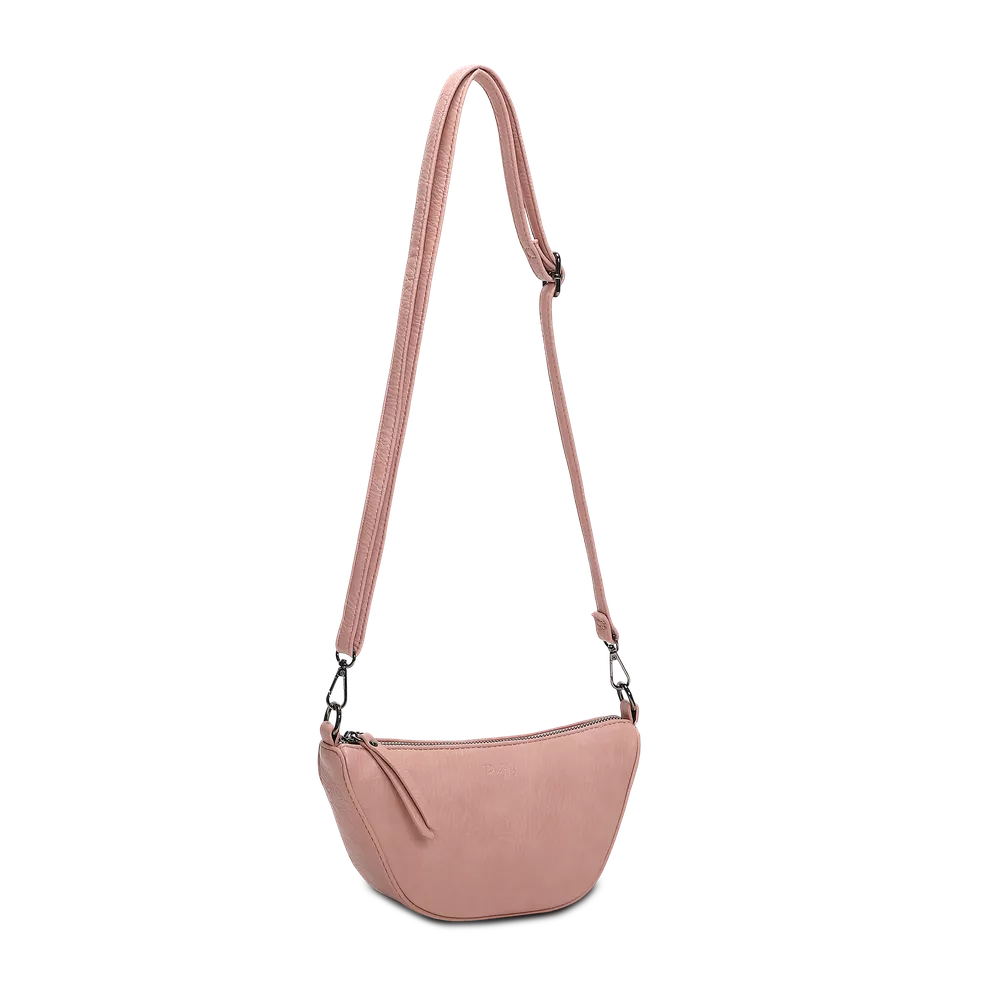 Crossbody Veske | To reimer | Lys rosa | 5061200 Duffy