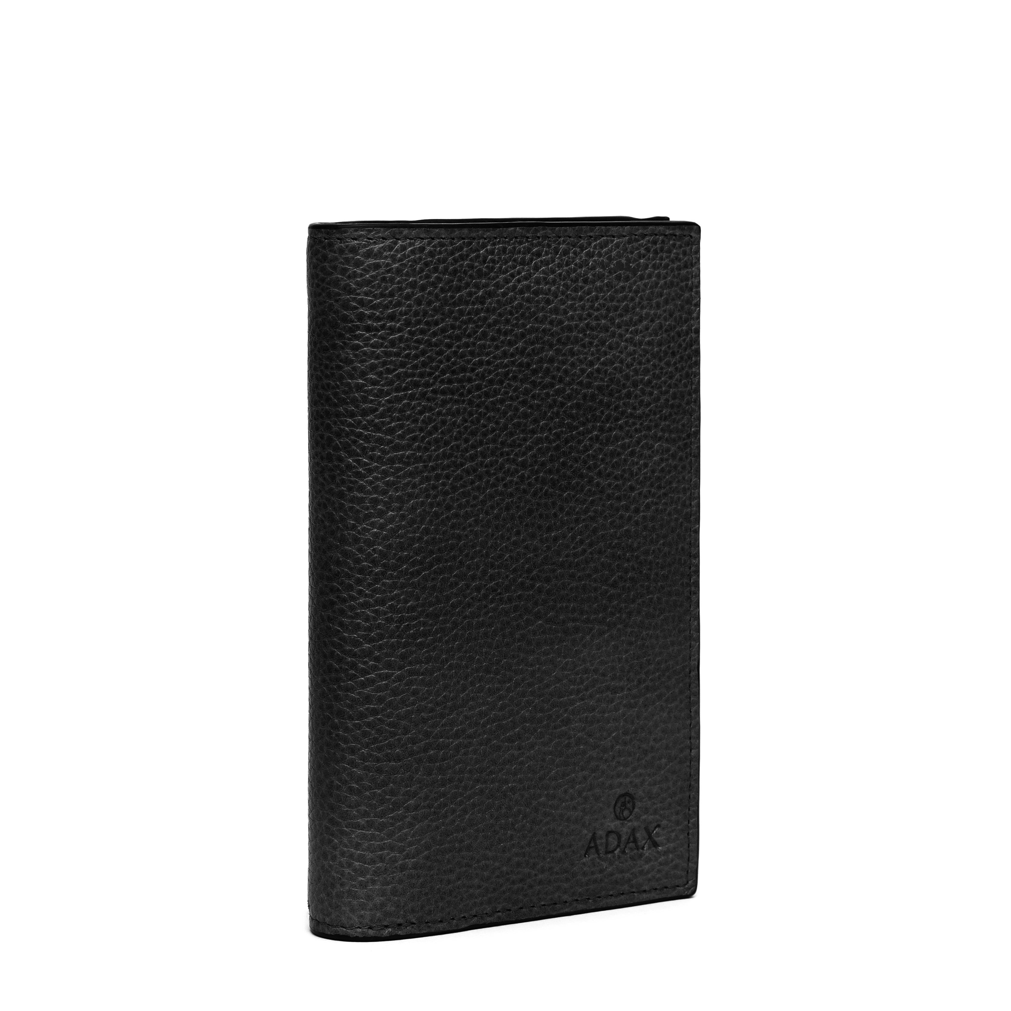 Lommebok | Skinn | Sort | Stor |Cate