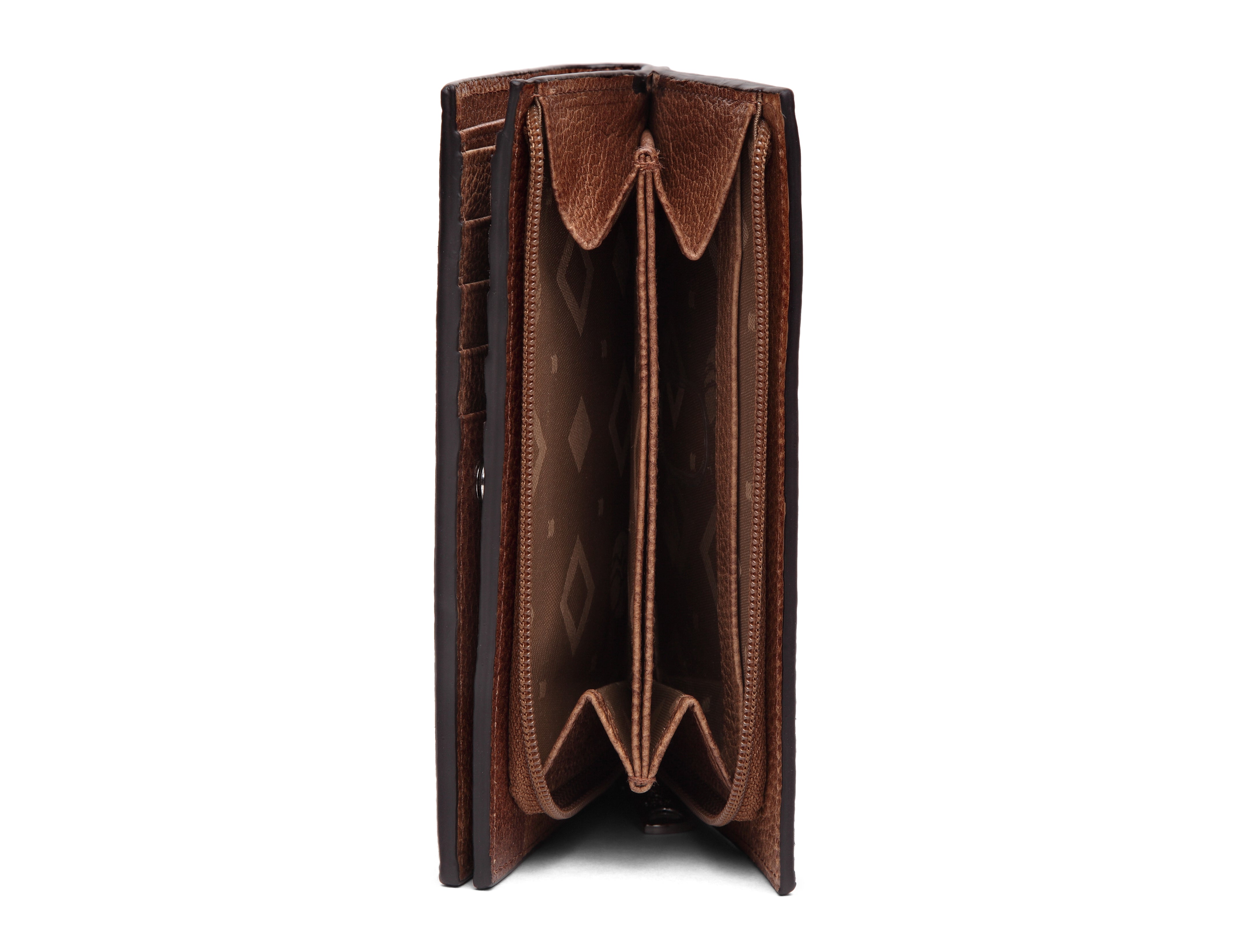 Lommebok | Skinn | Cognac | Stor |Cate