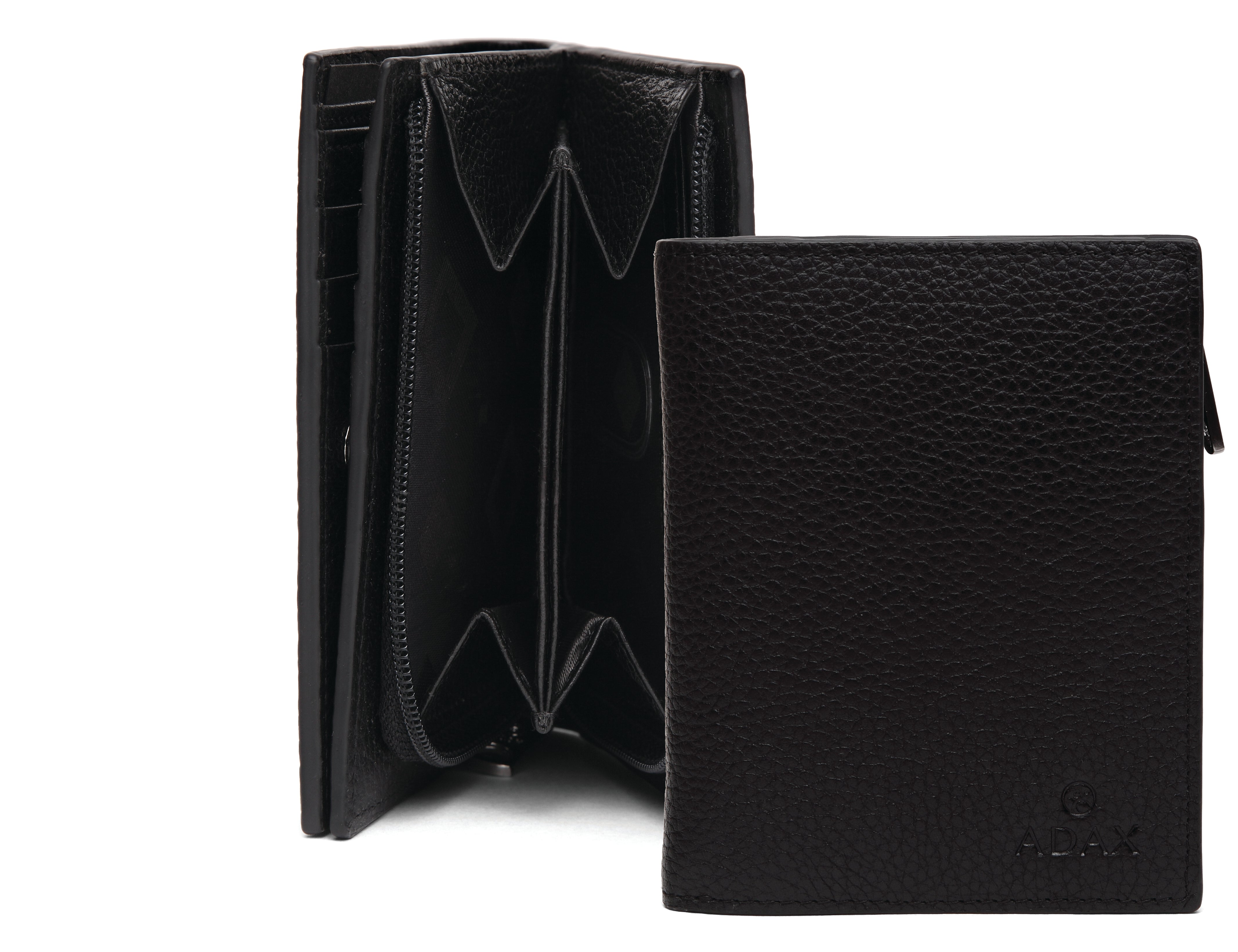Lommebok | Skinn | Sort | Bessie