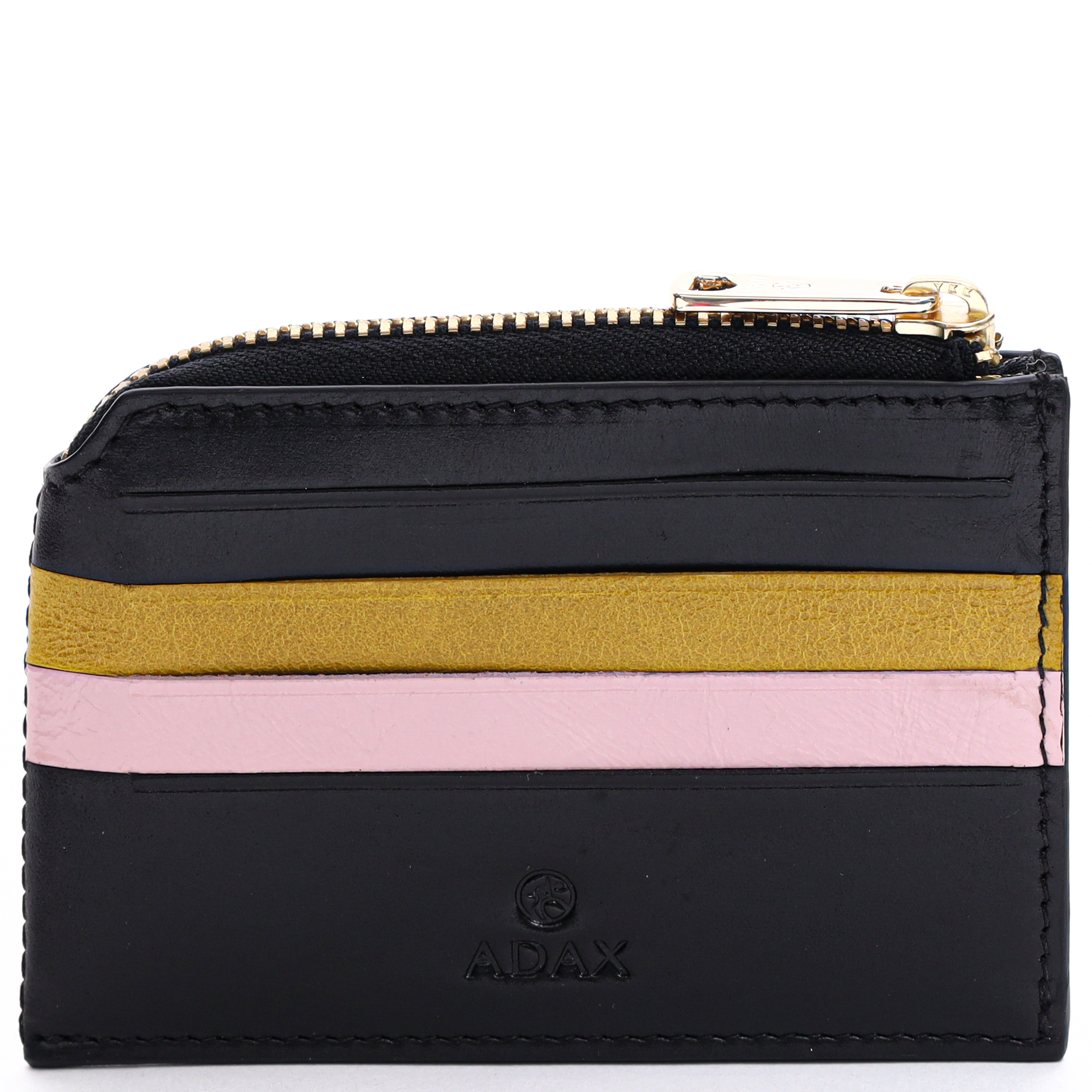 Kortmappe | Skinn | Mynt rom | Multi | Salerno