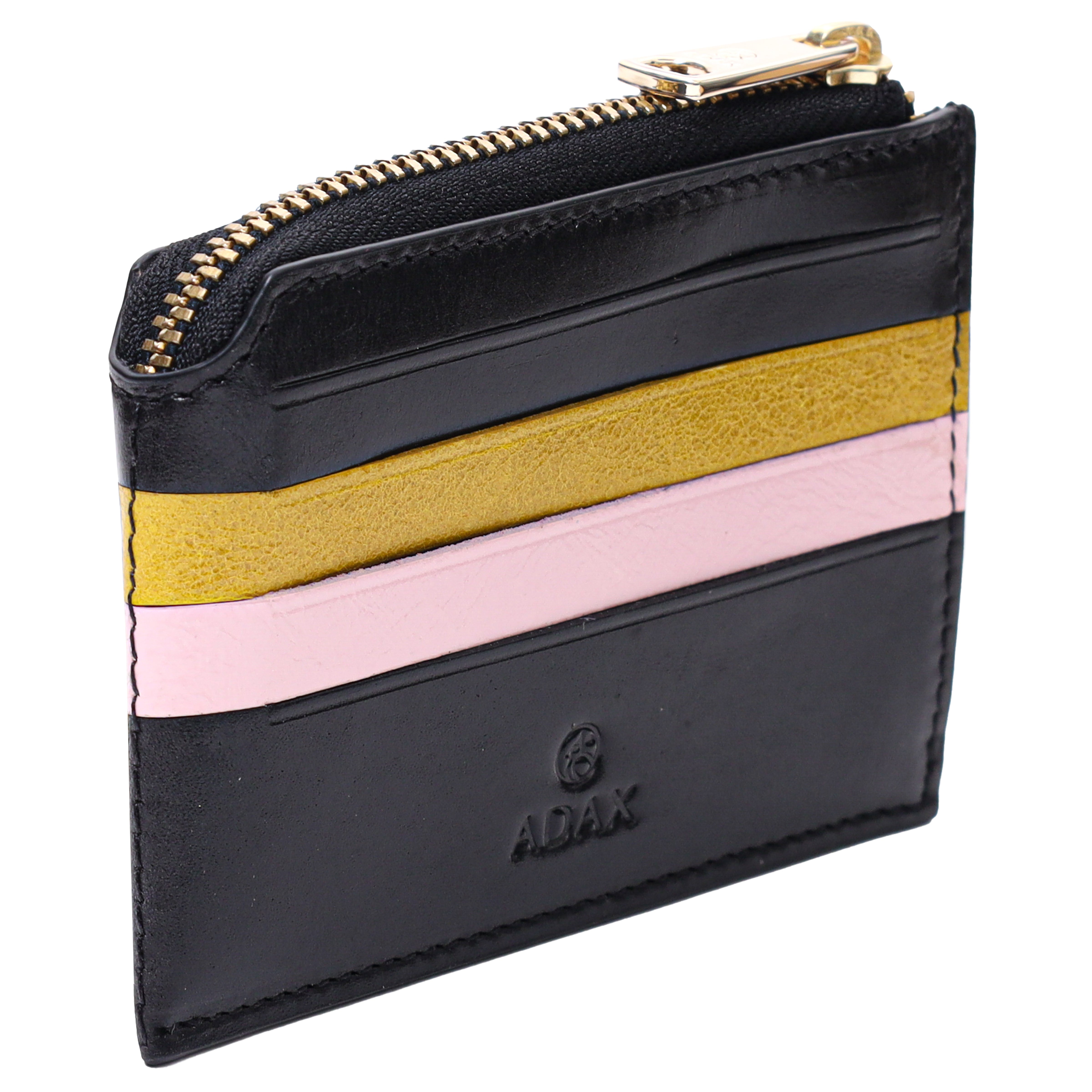 Kortmappe | Skinn | Mynt rom | Multi | Salerno