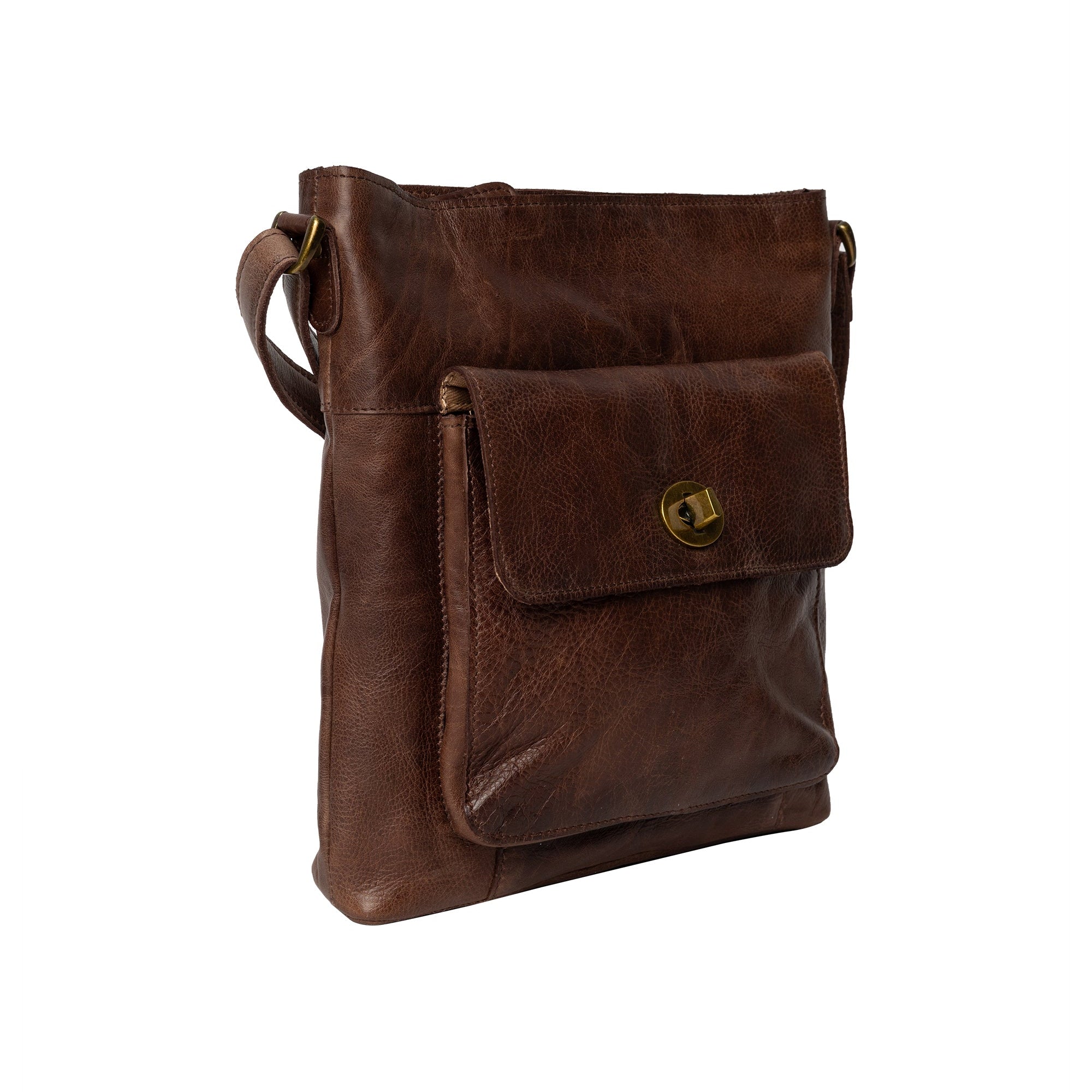 Crossbody | Skinn | Regulerbar Skulderstropp | Wodsmoke | Kay Urban