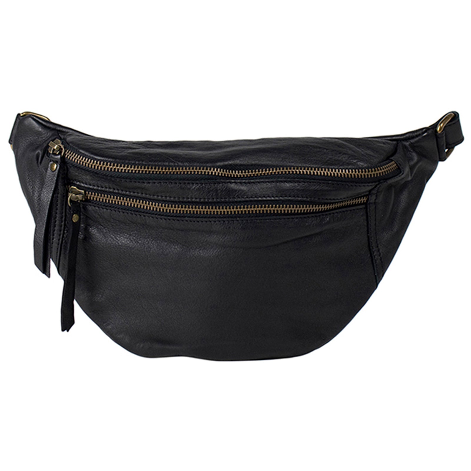 Bumbag/Rumpetaske | Sort | Justrebar reim | Faust urban
