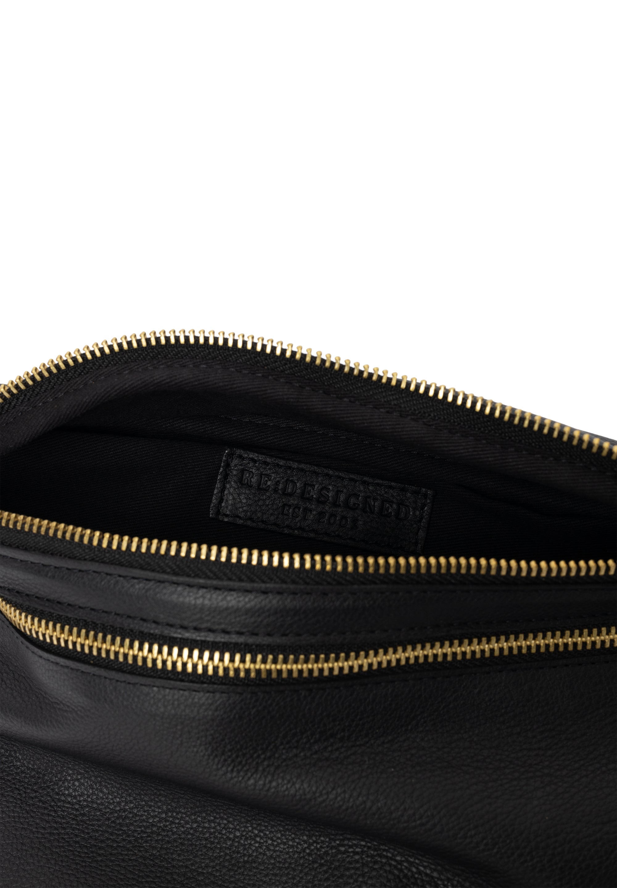 Bumbag | Medium | Sort/Gull | Justrebar reim | Faust