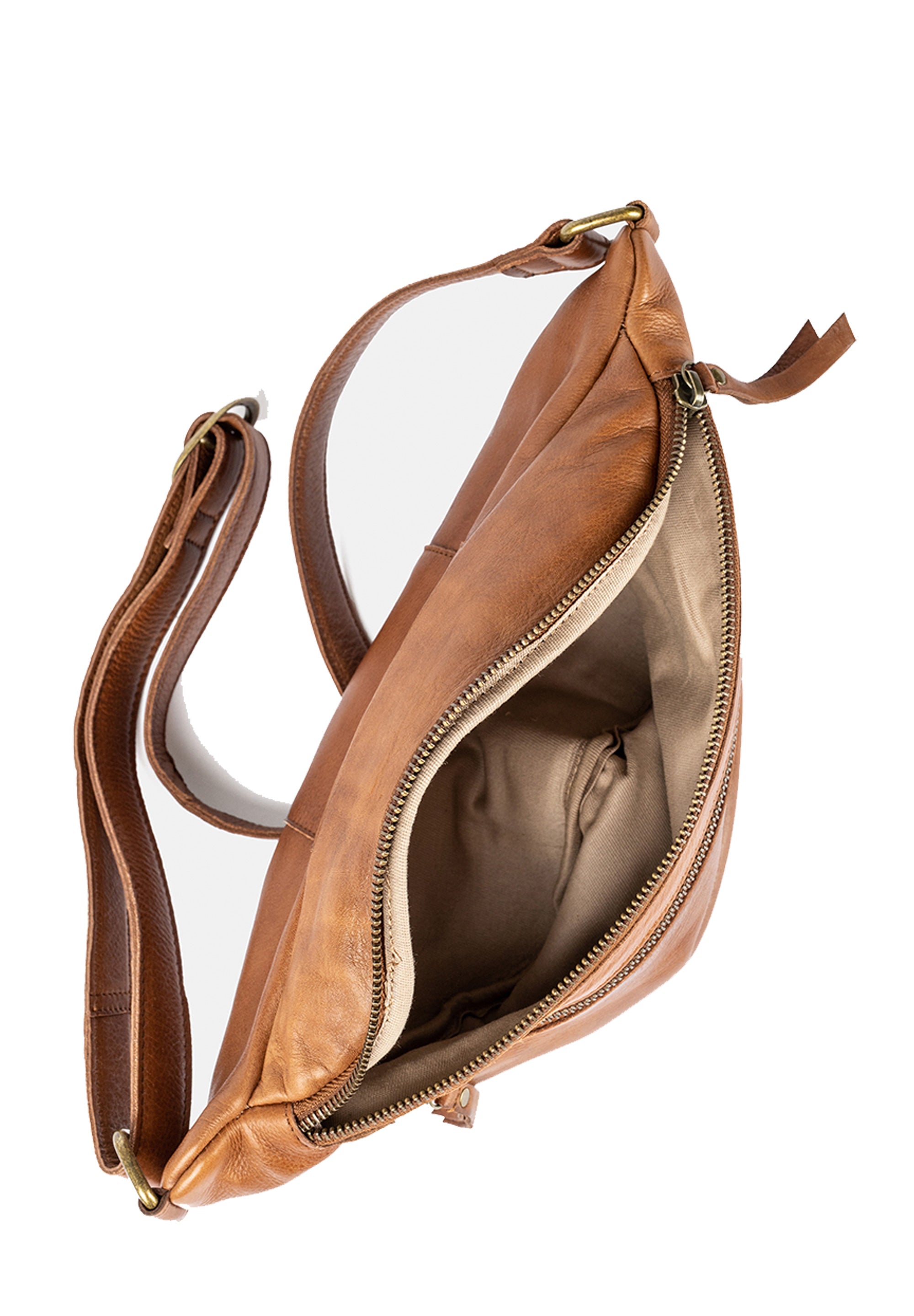 Faust Urban Bumbag / Rumpetaske – Walnut, Justerbar reim