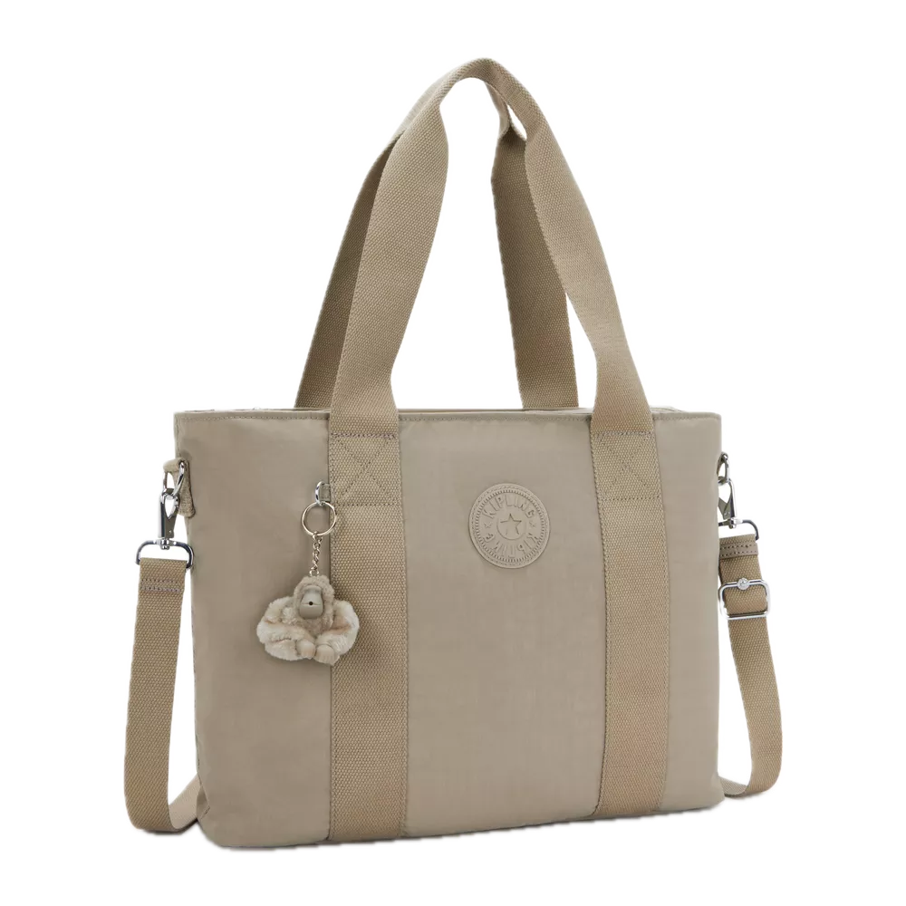 MINTA L, Reiseveske, Soft Taupe