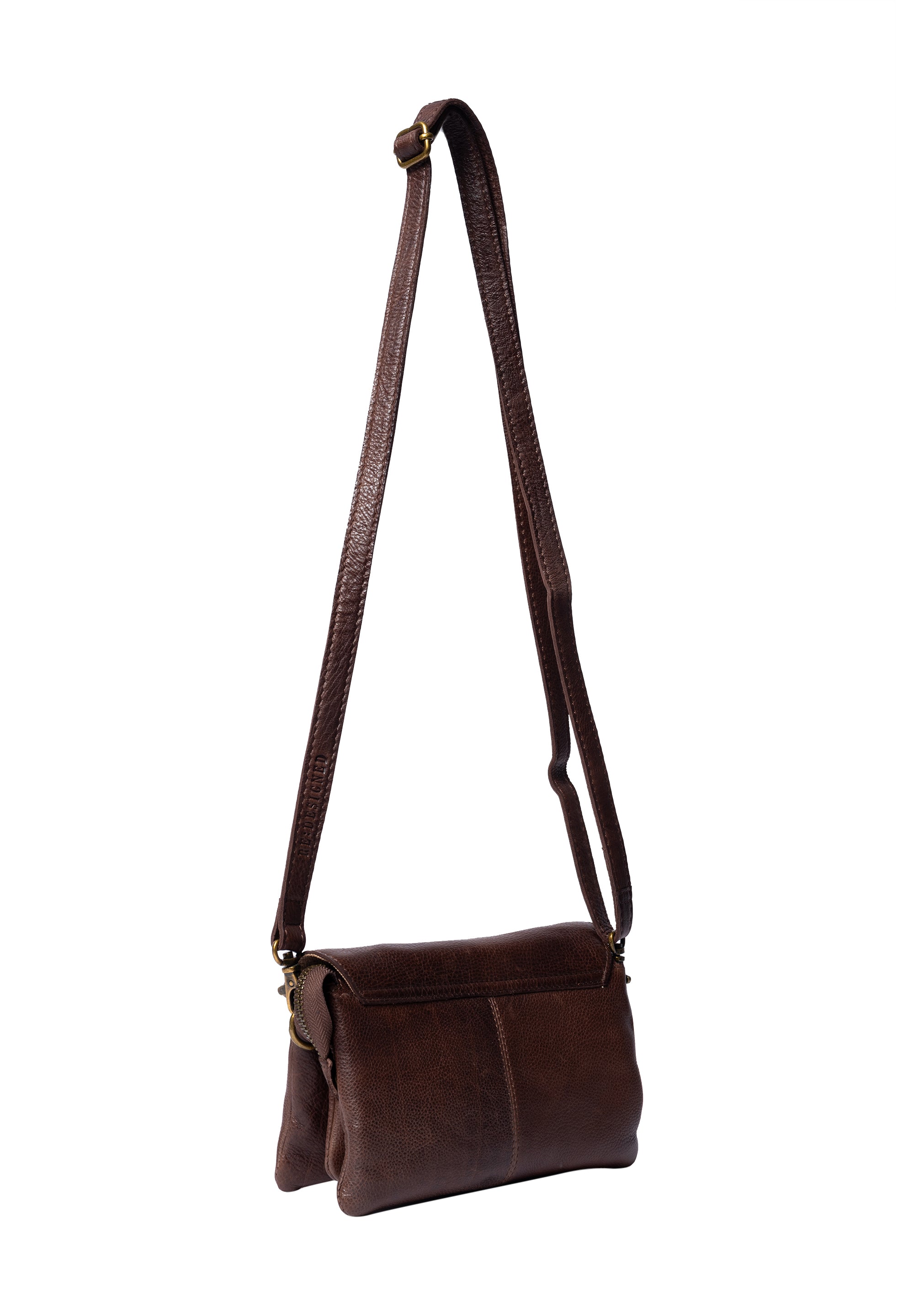 Skinnveske | Liten | Woodsmoke | Glidelåsåpning | Claire urban