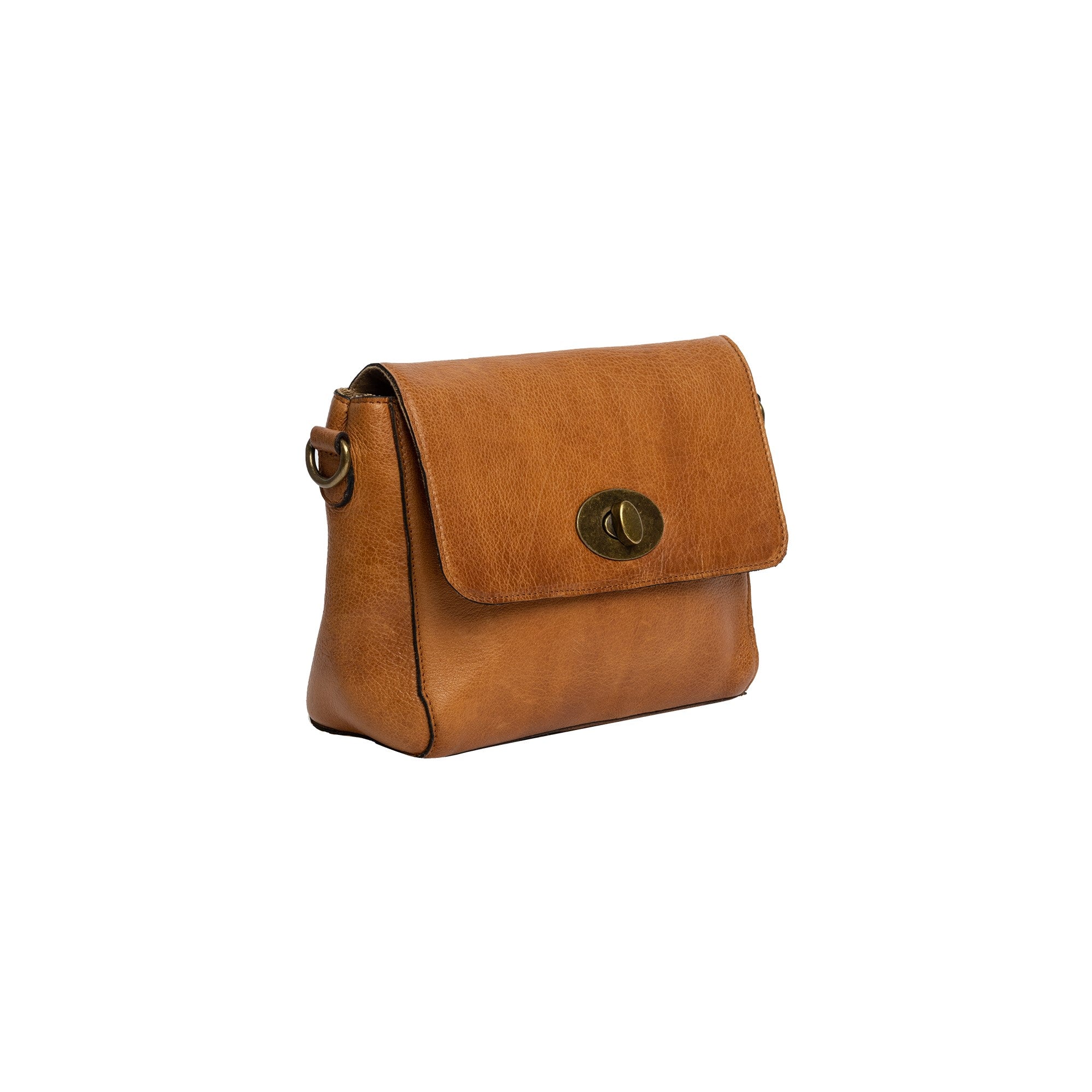 Veske | Avtagbar langreim | Burned Tan | Medium | Skinn | Catja M