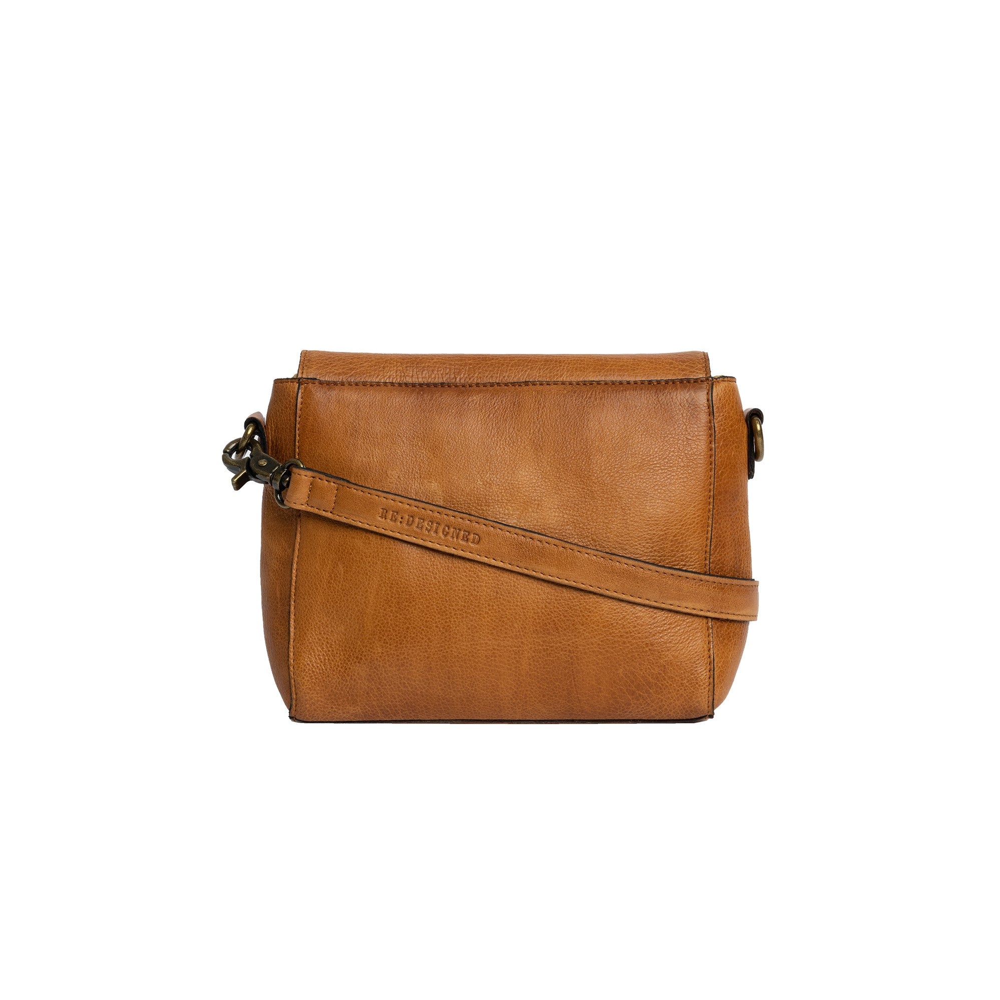 Veske | Avtagbar langreim | Burned Tan | Medium | Skinn | Catja M