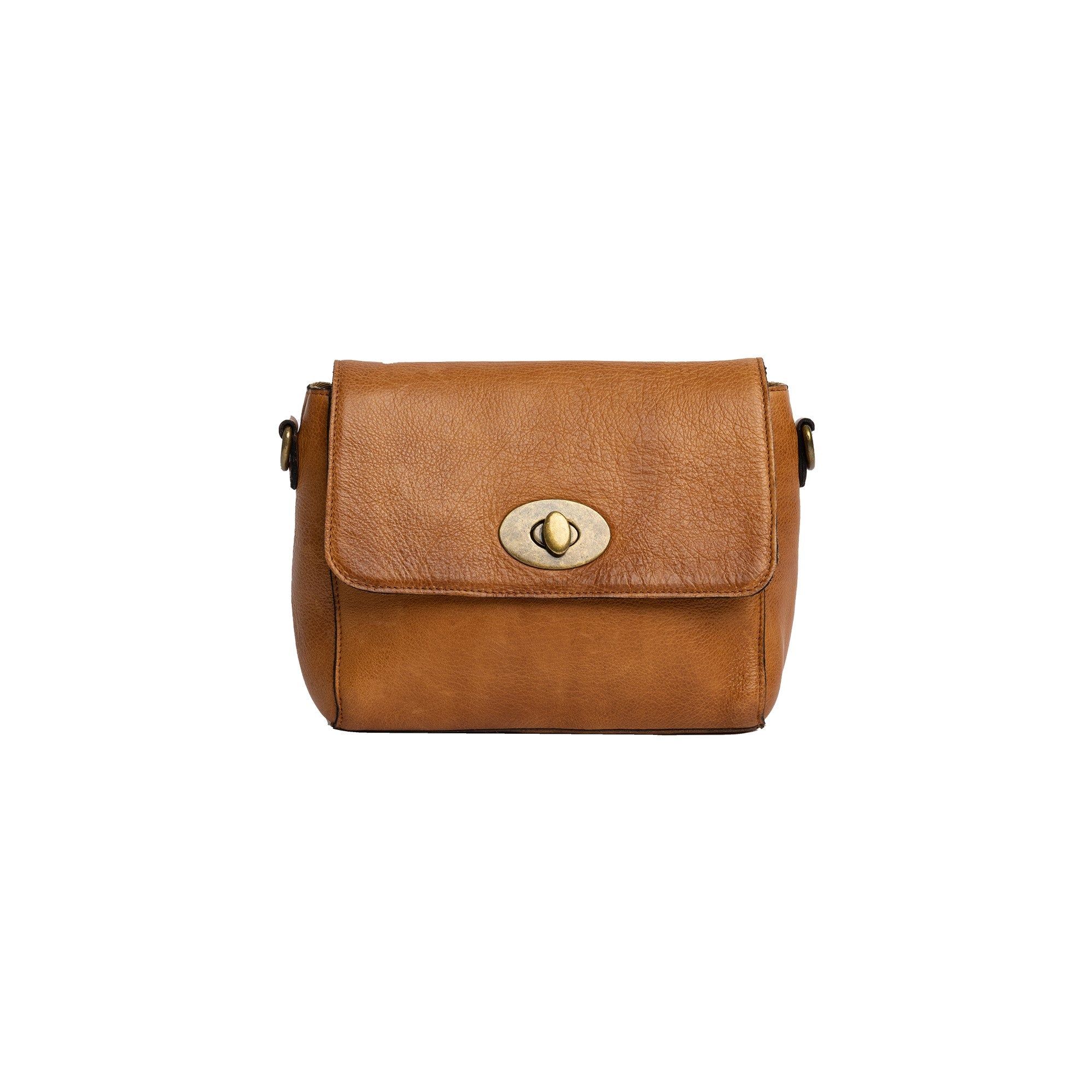 Veske | Avtagbar langreim | Burned Tan | Medium | Skinn | Catja M