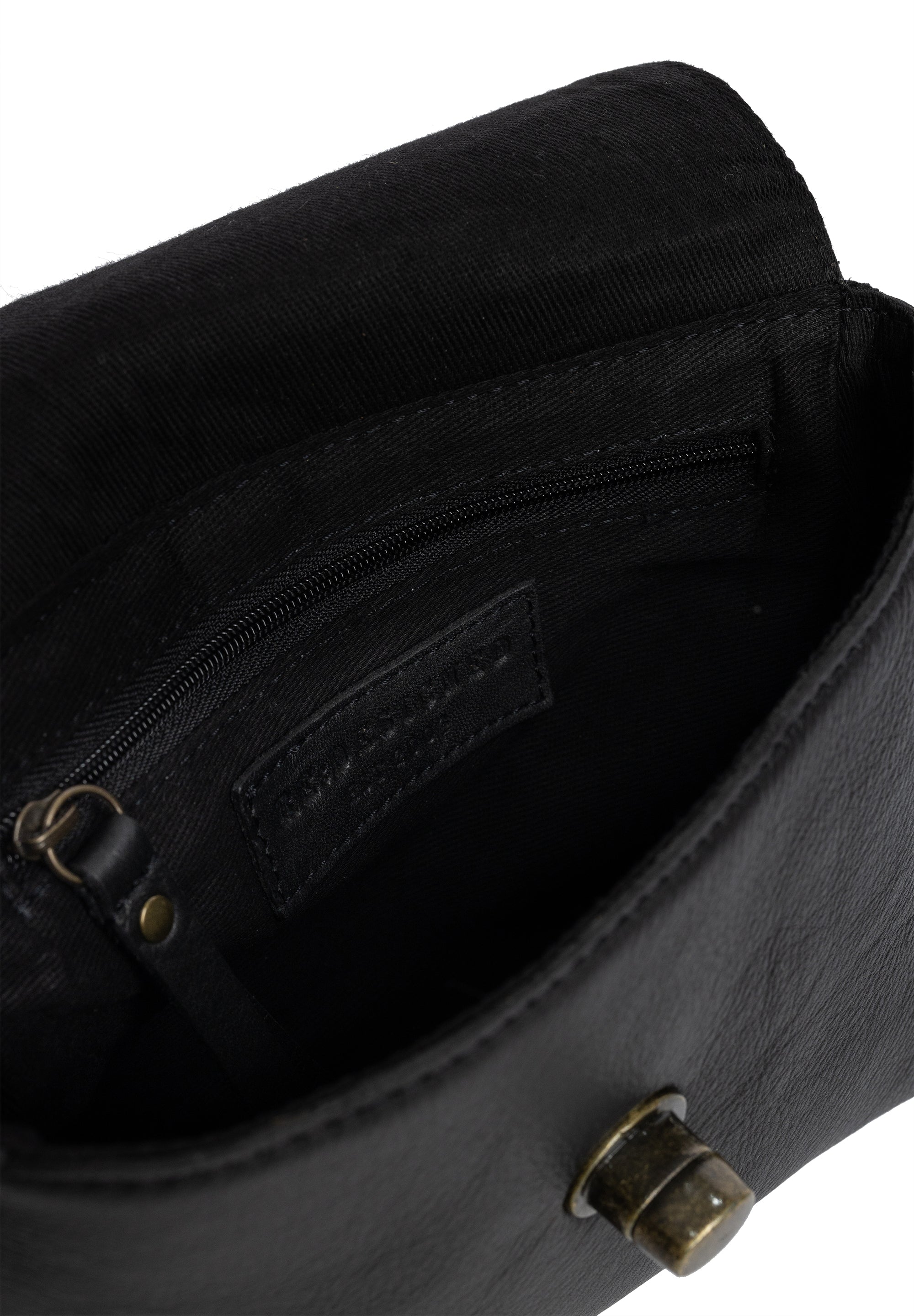 Veske | Avtagbar langreim | Sort | Liten | Skinn | Catja Small