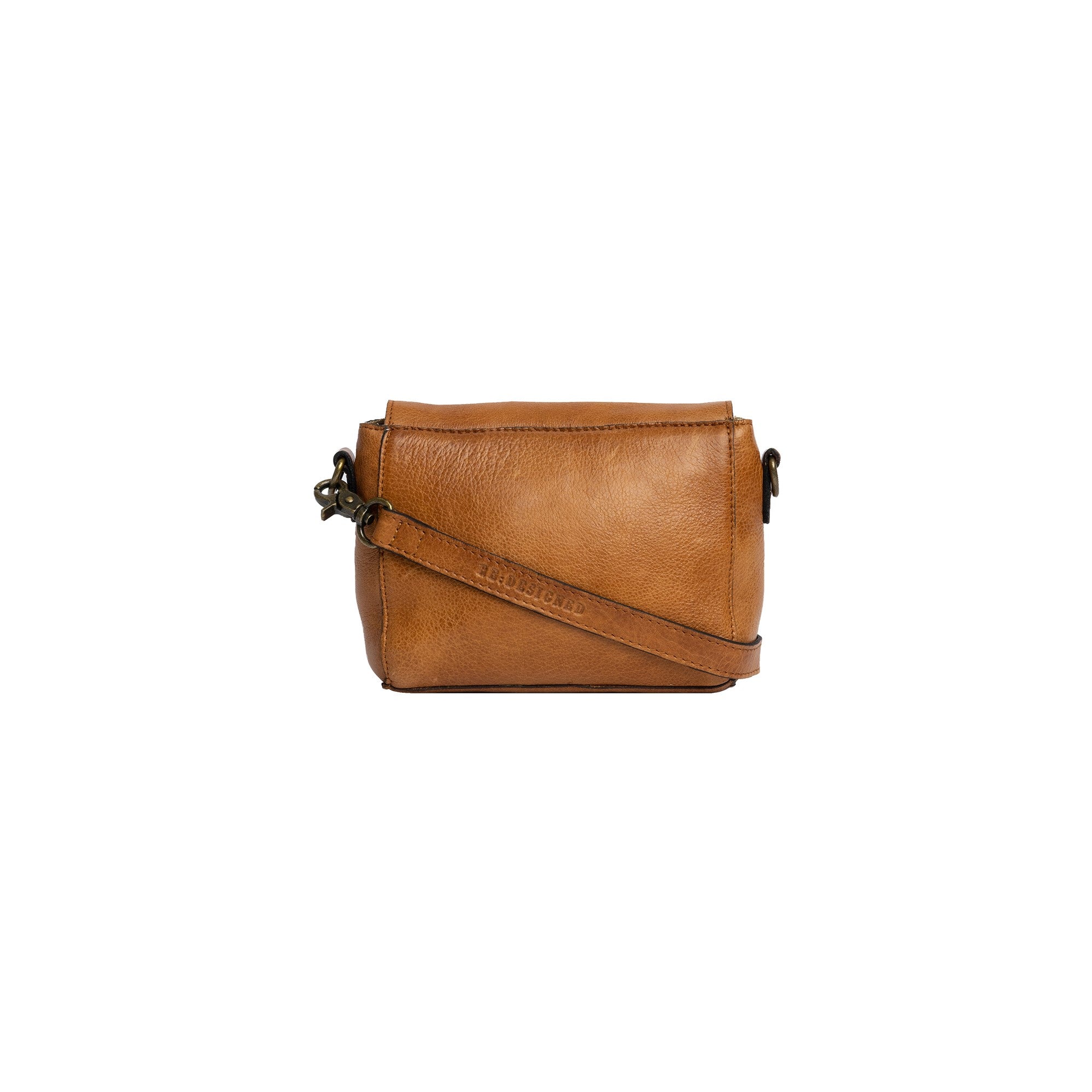 Veske | Avtagbar langreim | Burned Tan | Liten | Skinn | Catja Small