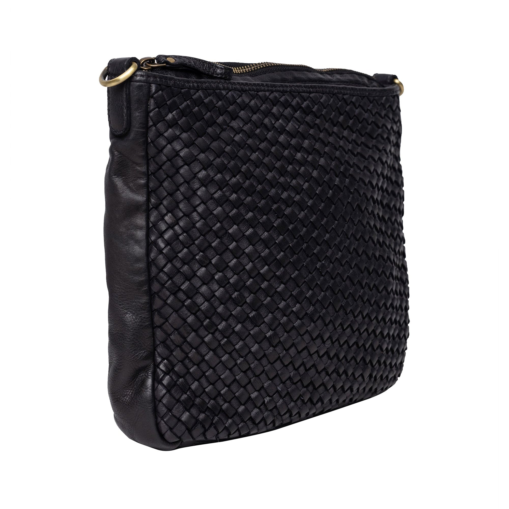 Skinnveske | Sort | Crossbody | Jenne 5561