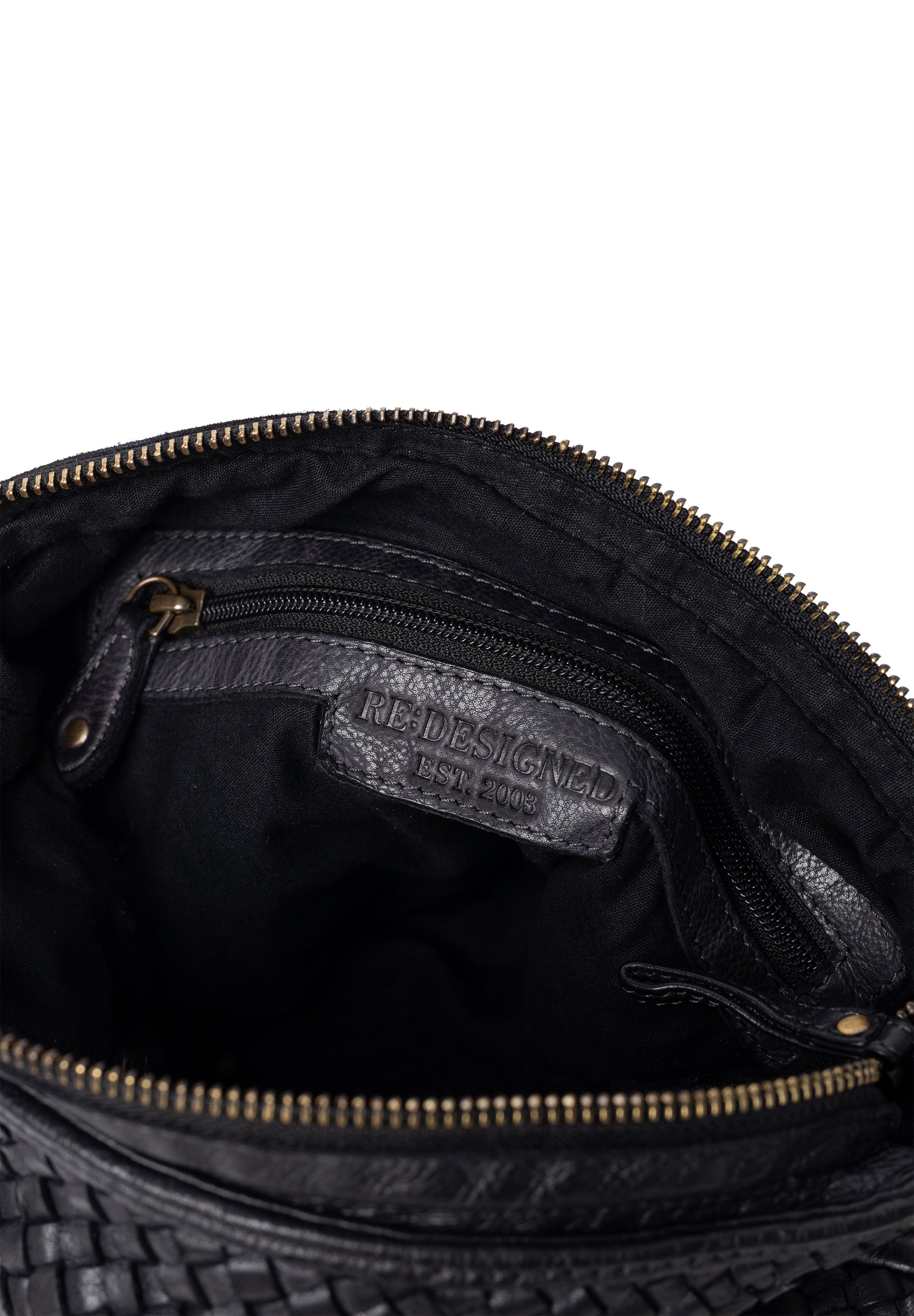 Skinnveske | Sort | Crossbody | Jenne 5561