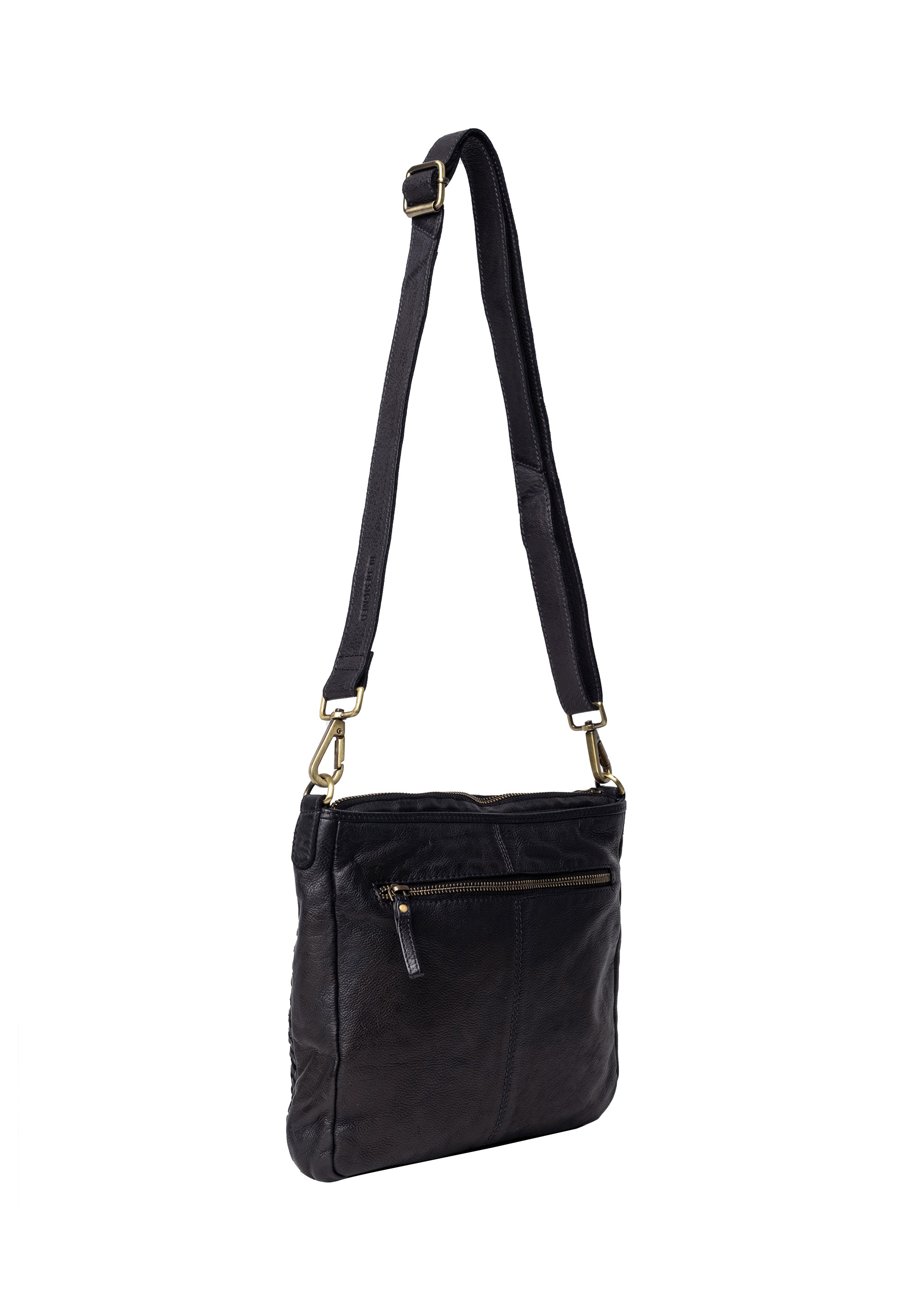 Skinnveske | Sort | Crossbody | Jenne 5561