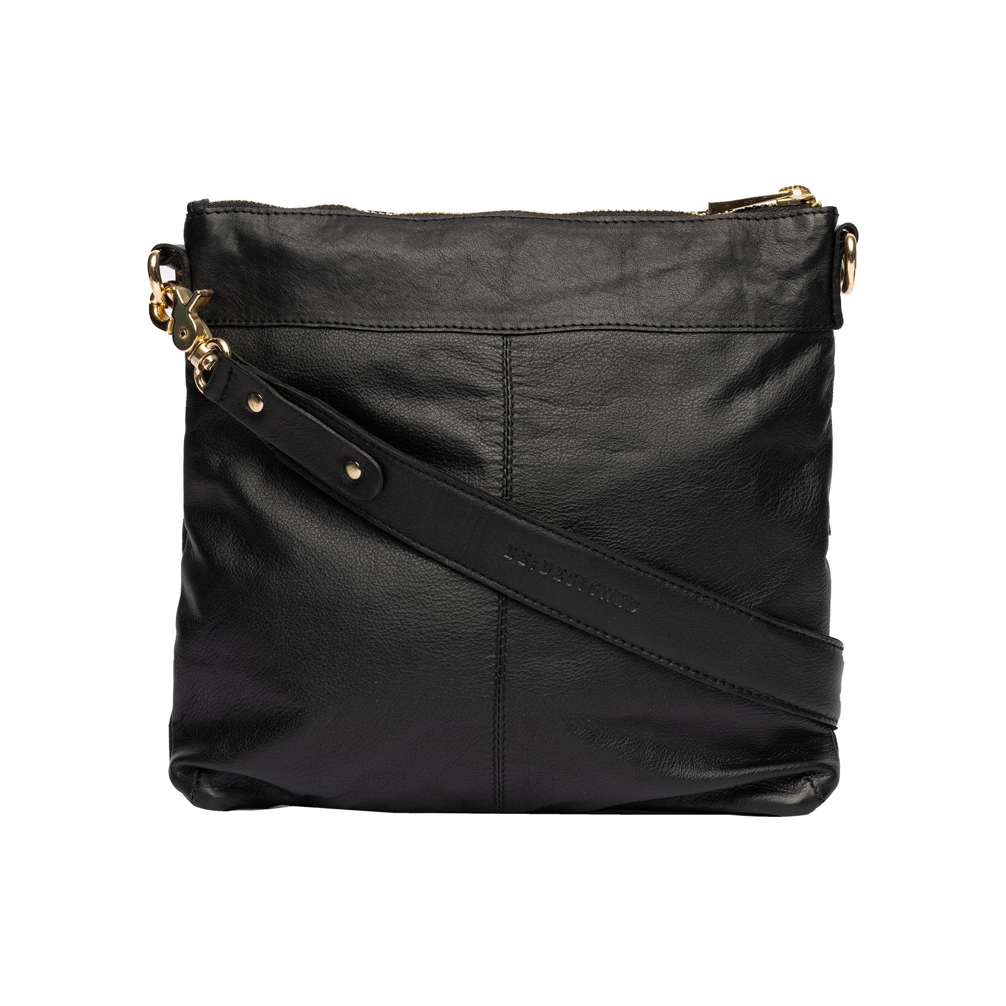 Emilia Big fra Re:Designed By Dixie, skinnveske i fargen Sort, vist fra baksiden