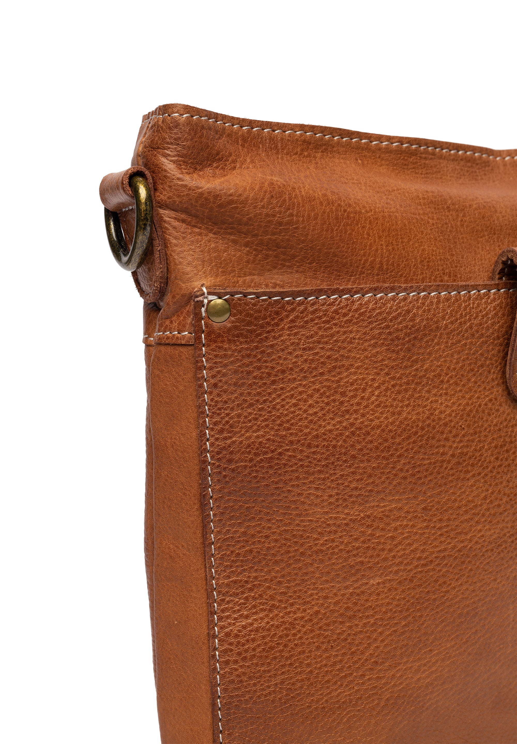 Crossover Skinnveske | Vintage | Liten | Walnut | Justerbar Langreim | Easton Small