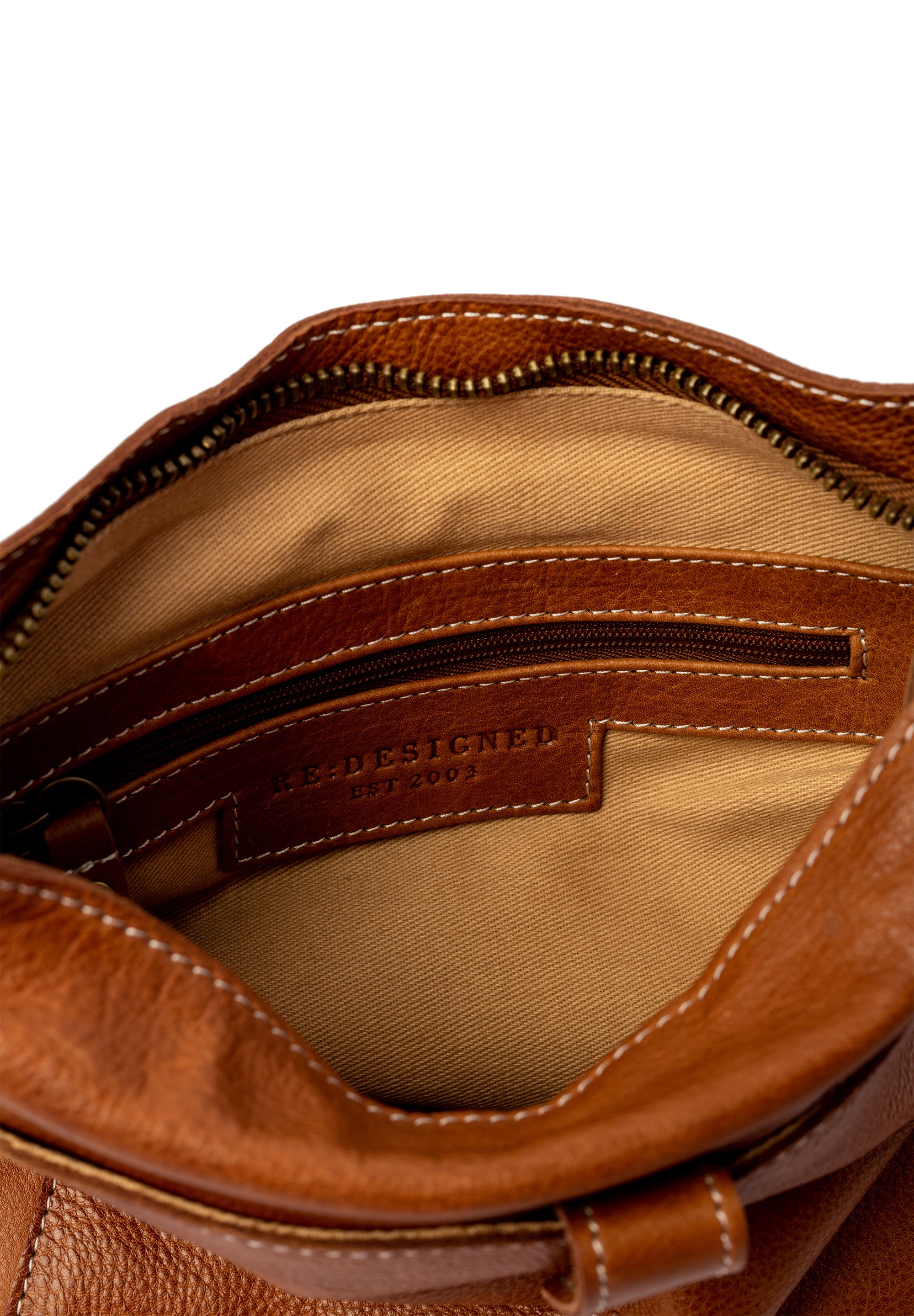 Crossover Skinnveske | Vintage | Liten | Walnut | Justerbar Langreim | Easton Small