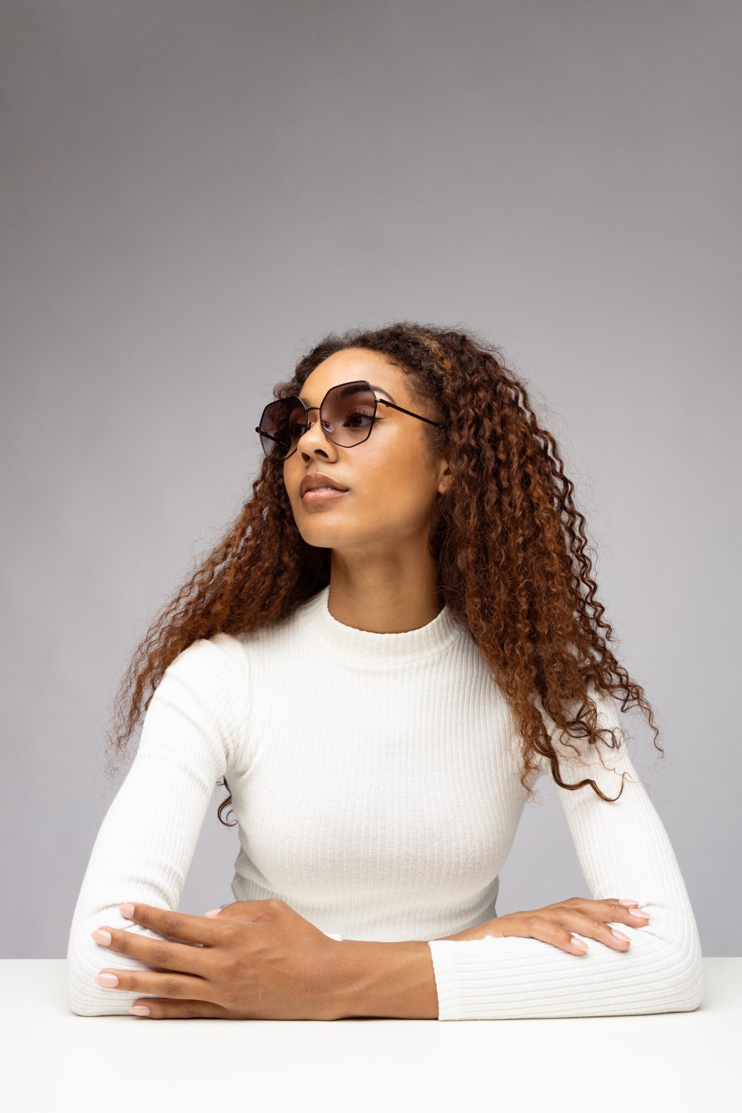 Solbrille | Sort | 6078 Fjola