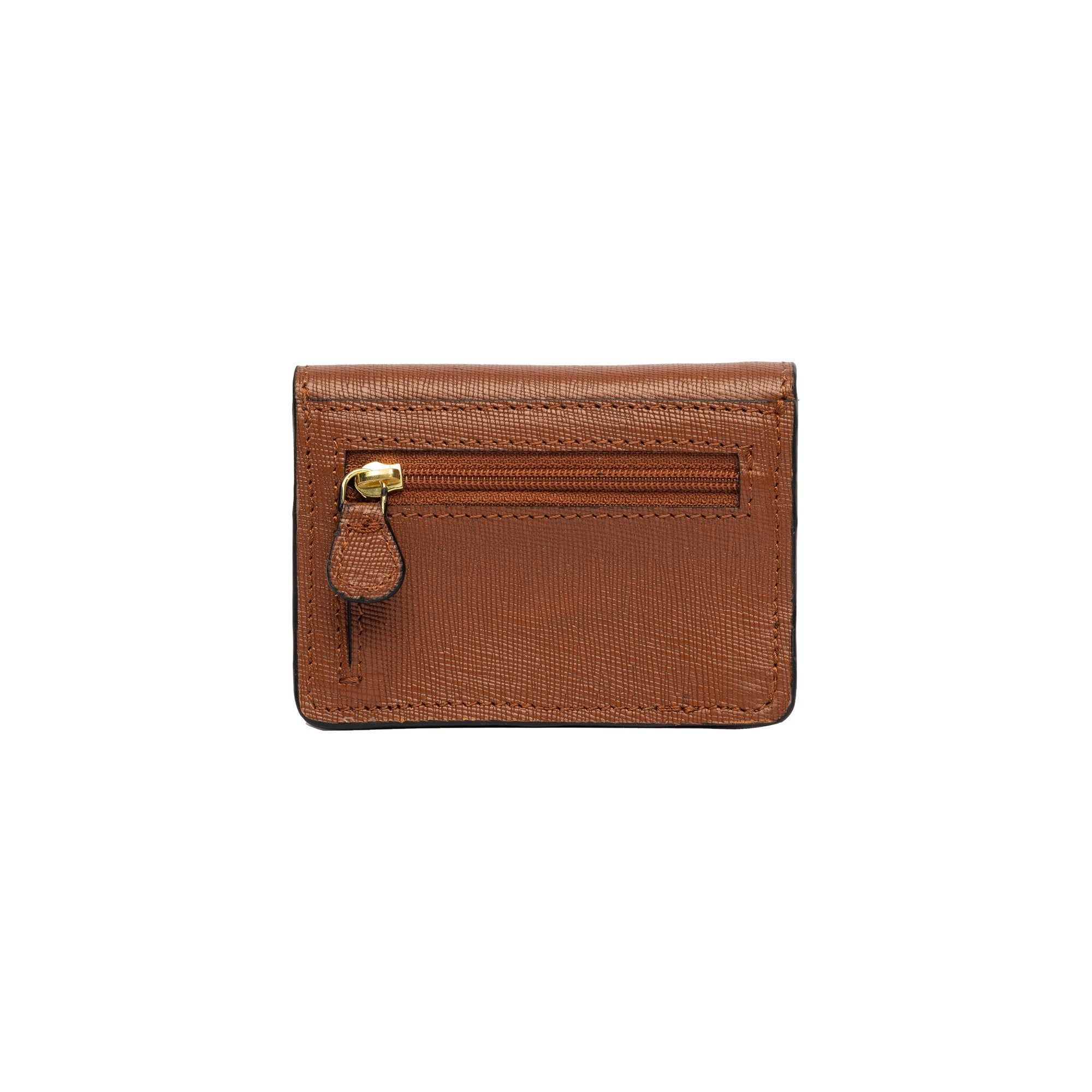 Lommebok | Liten | Skinn | Cognac | Elvira