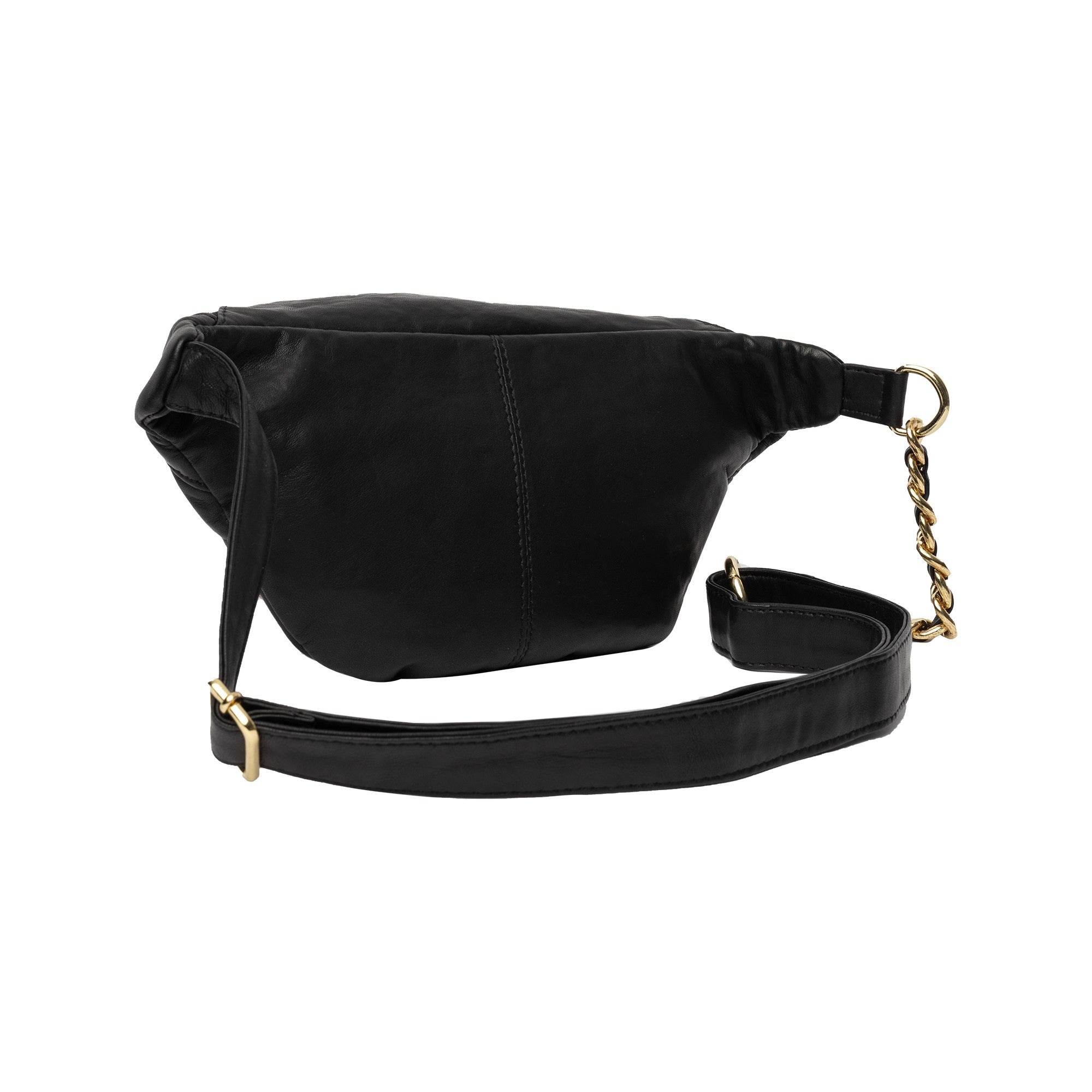 Gyda, bumbag fra Re:Designed By Dixie i fargen Sort, vist fra baksiden