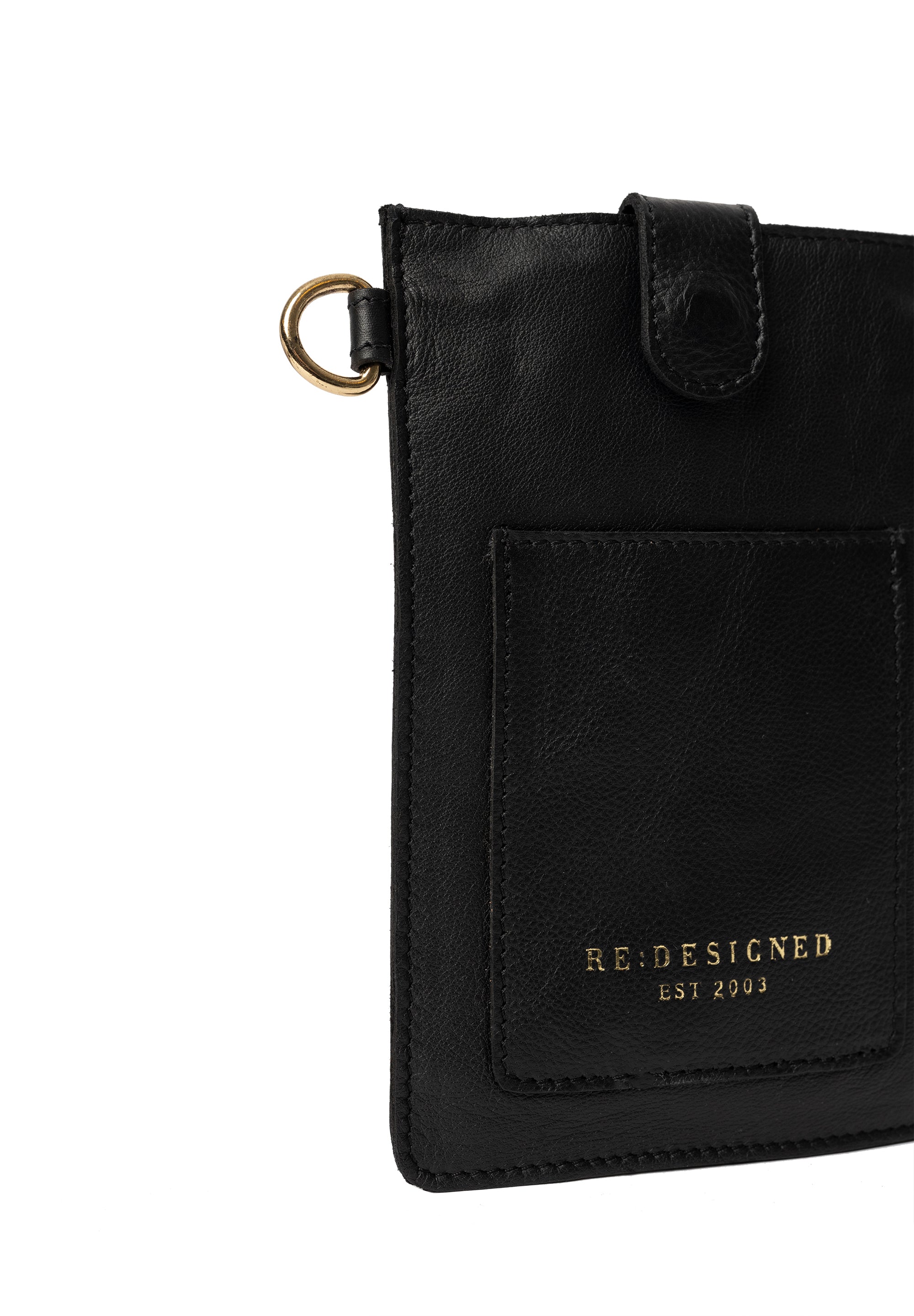 Freja Bag fra Re:designed By Dixie i fargen Sort, nærbilde