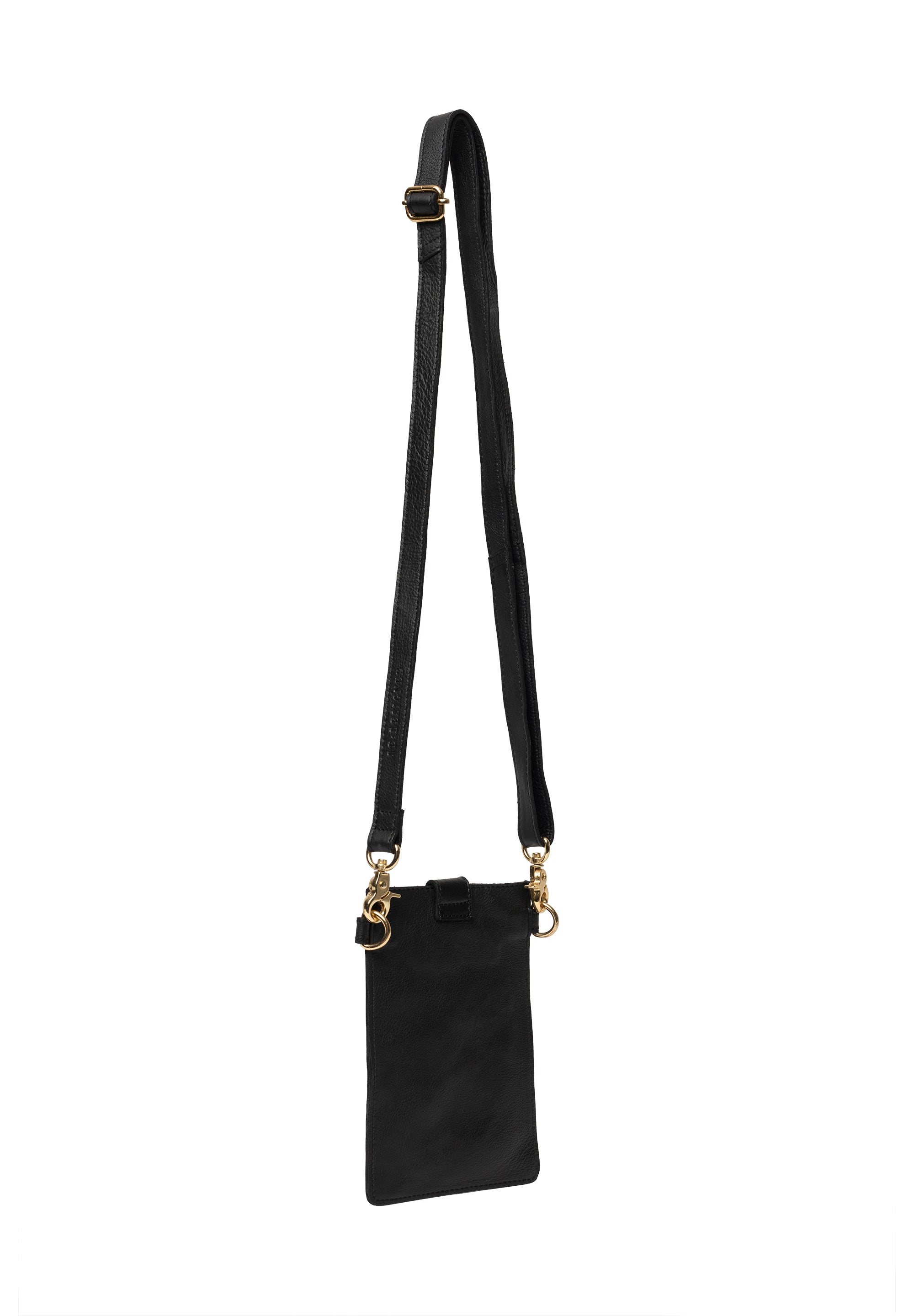 Freja Bag fra Re:designed By Dixie i fargen Sort, vist fra baksiden med langreim
