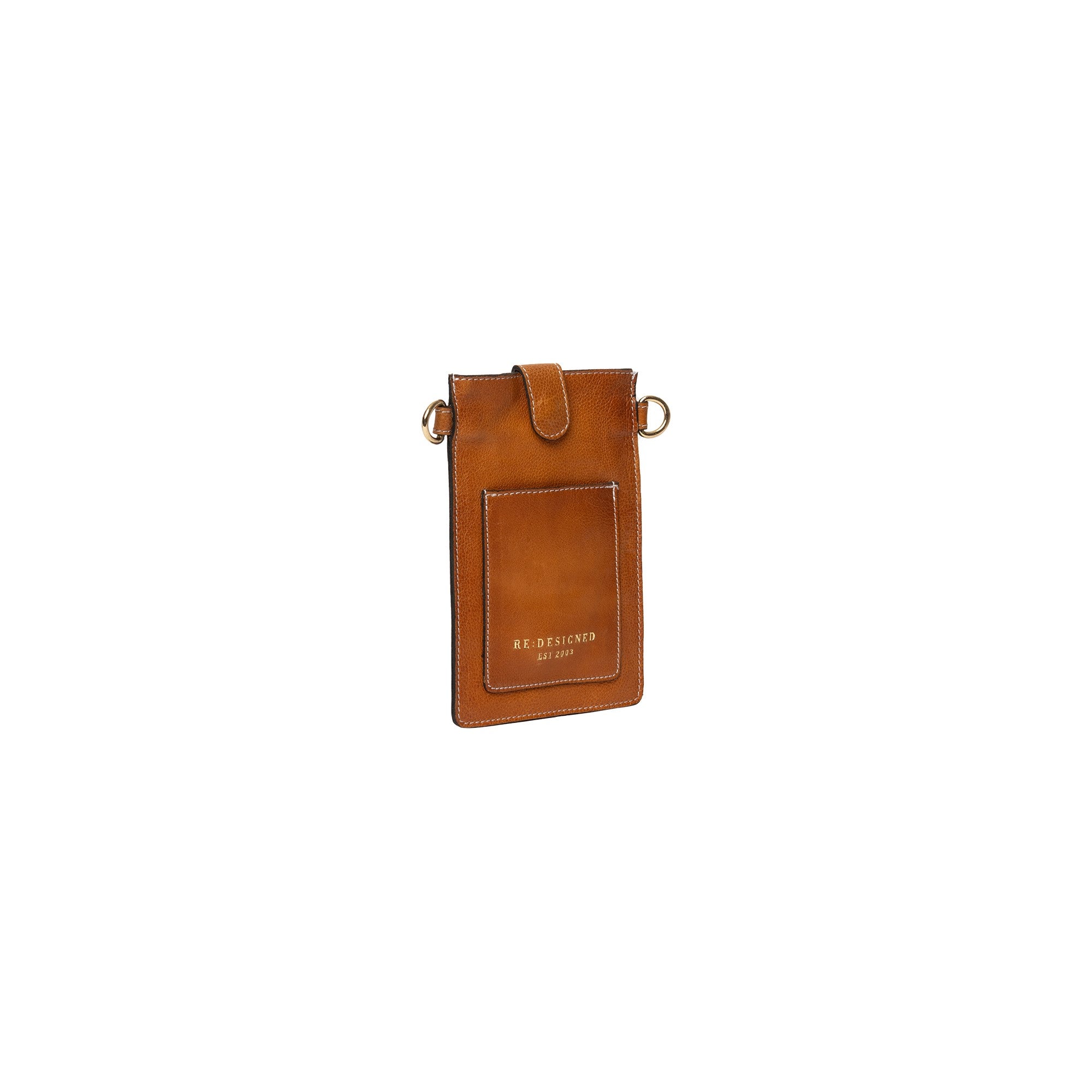 Freja Bag fra Re:designed By Dixie i fargen Burned Tan, vist skrått fra siden