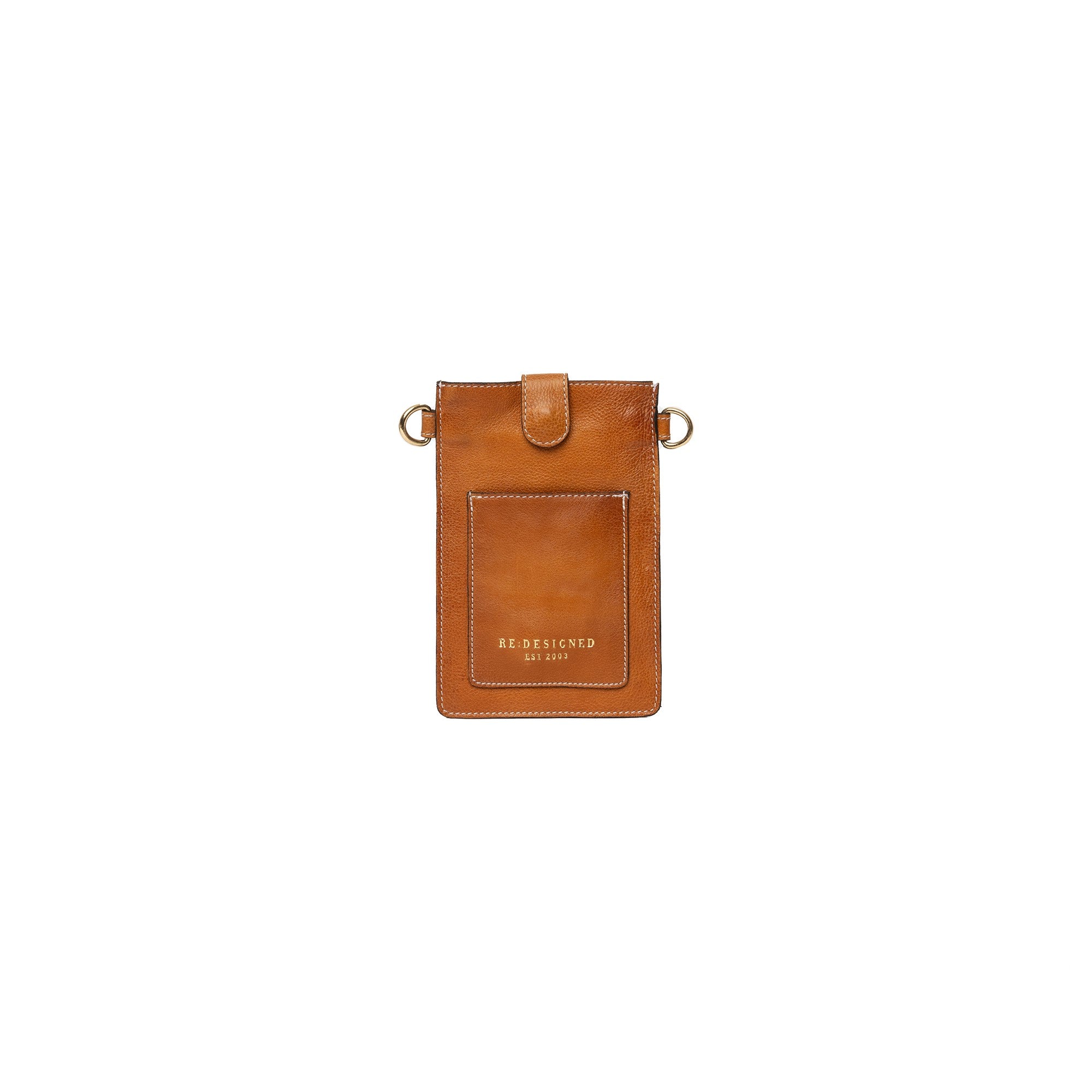 Freja Bag fra Re:designed By Dixie i fargen Burned Tan, vist fra fronten