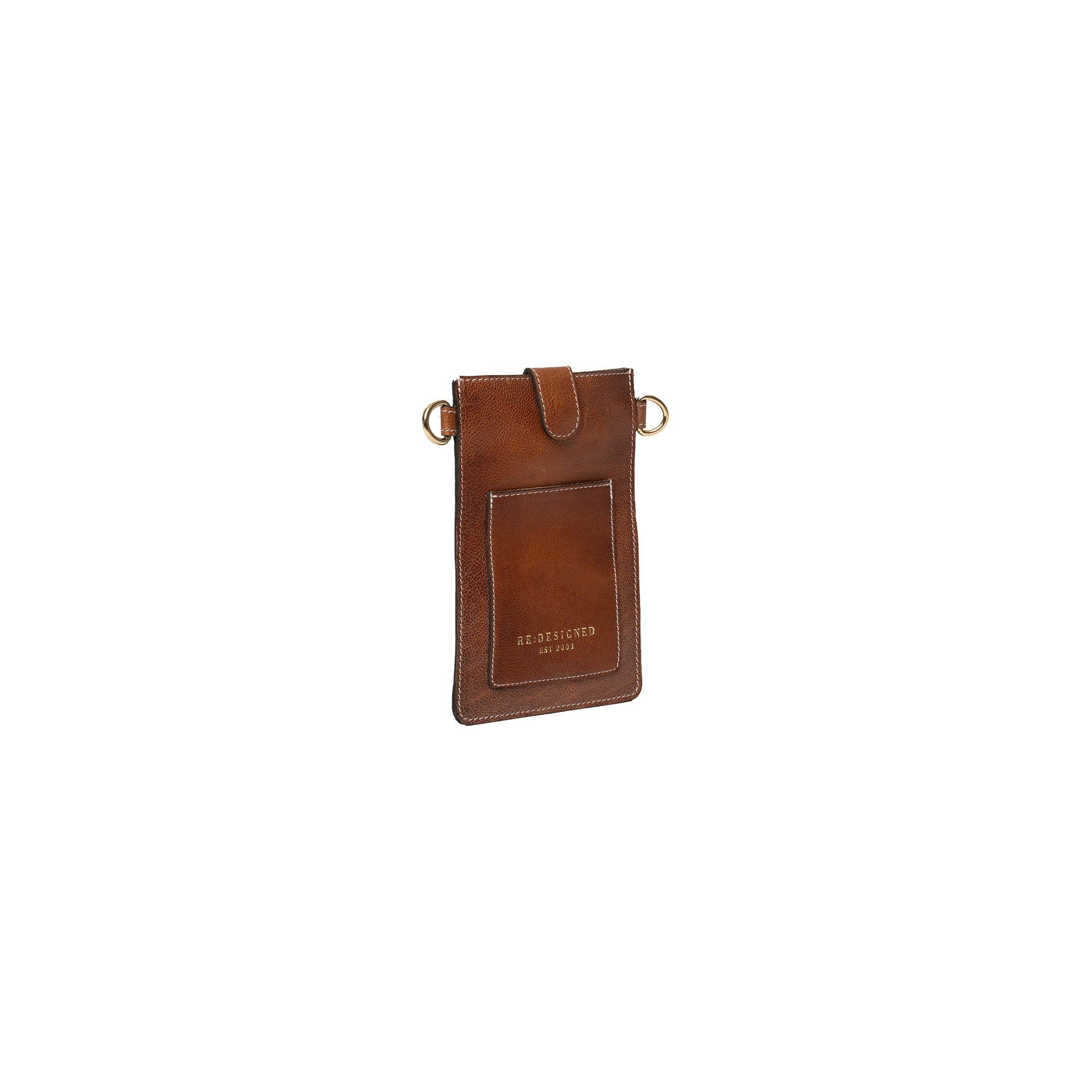 Freja Bag fra Re:designed By Dixie i fargen Walnut, vist skrått fra siden