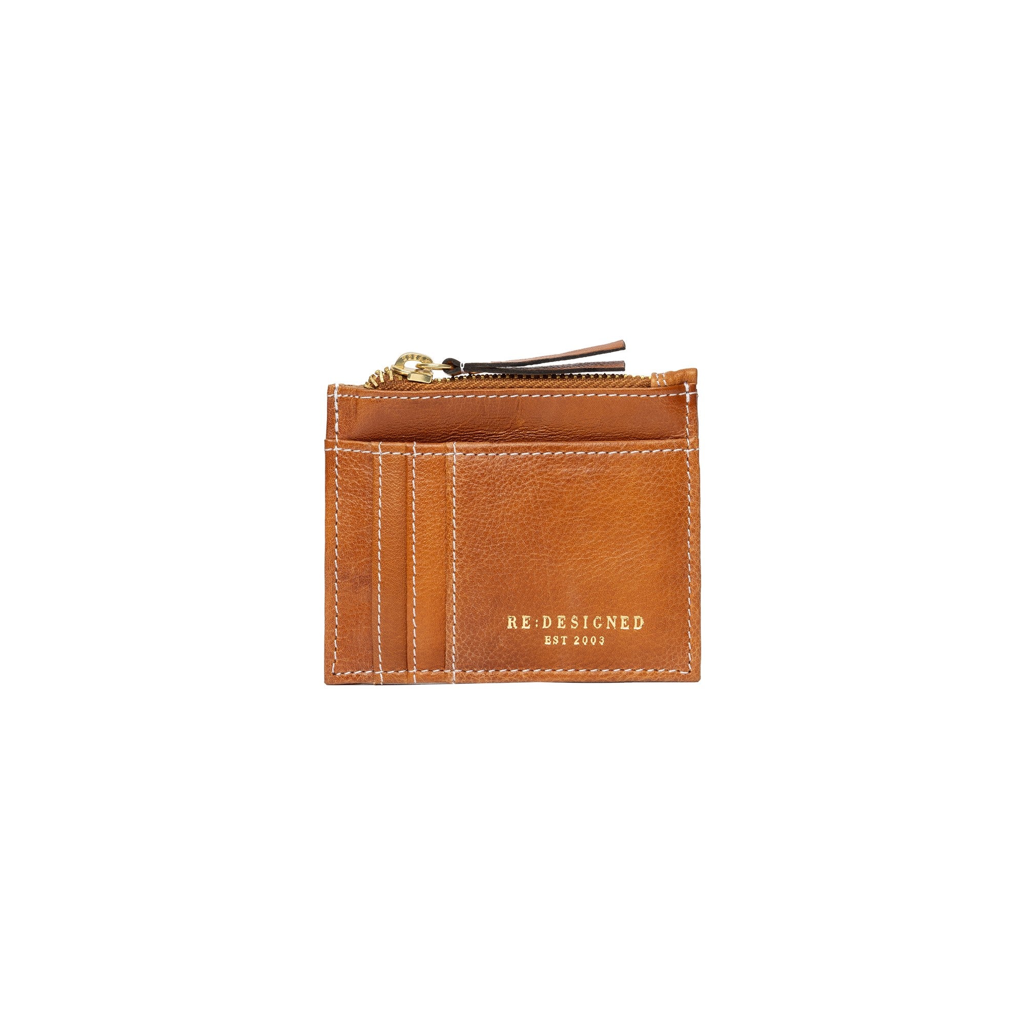 Filippa Wallet fra Re:Designed By Dixie i fargen Burned Tan, vist fra fronten