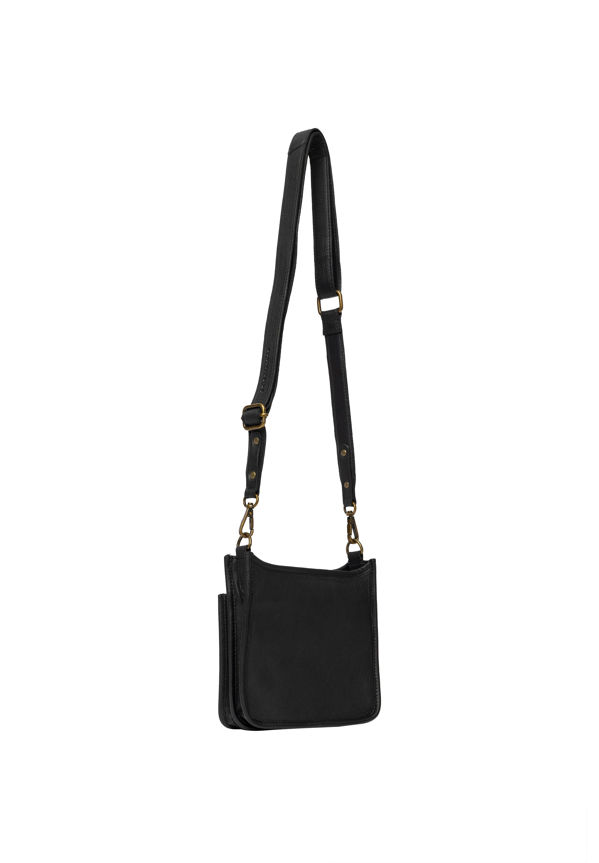 Felia Small Bag fra Re:Designed By Dixie i fargen Sort, vist skrått fra baksiden